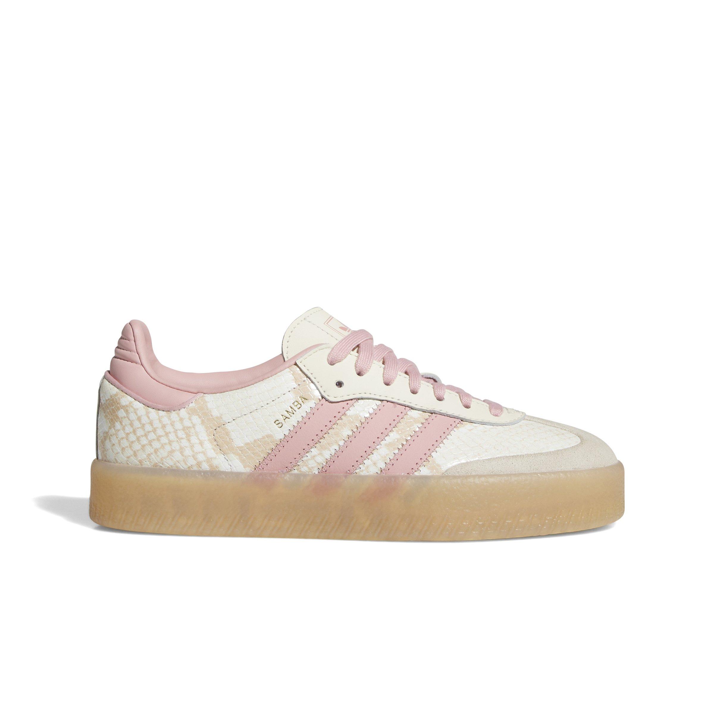 adidas Originals Sambae "Cream White/Wonder Mauve" Women's Shoe - WHITE/PINK