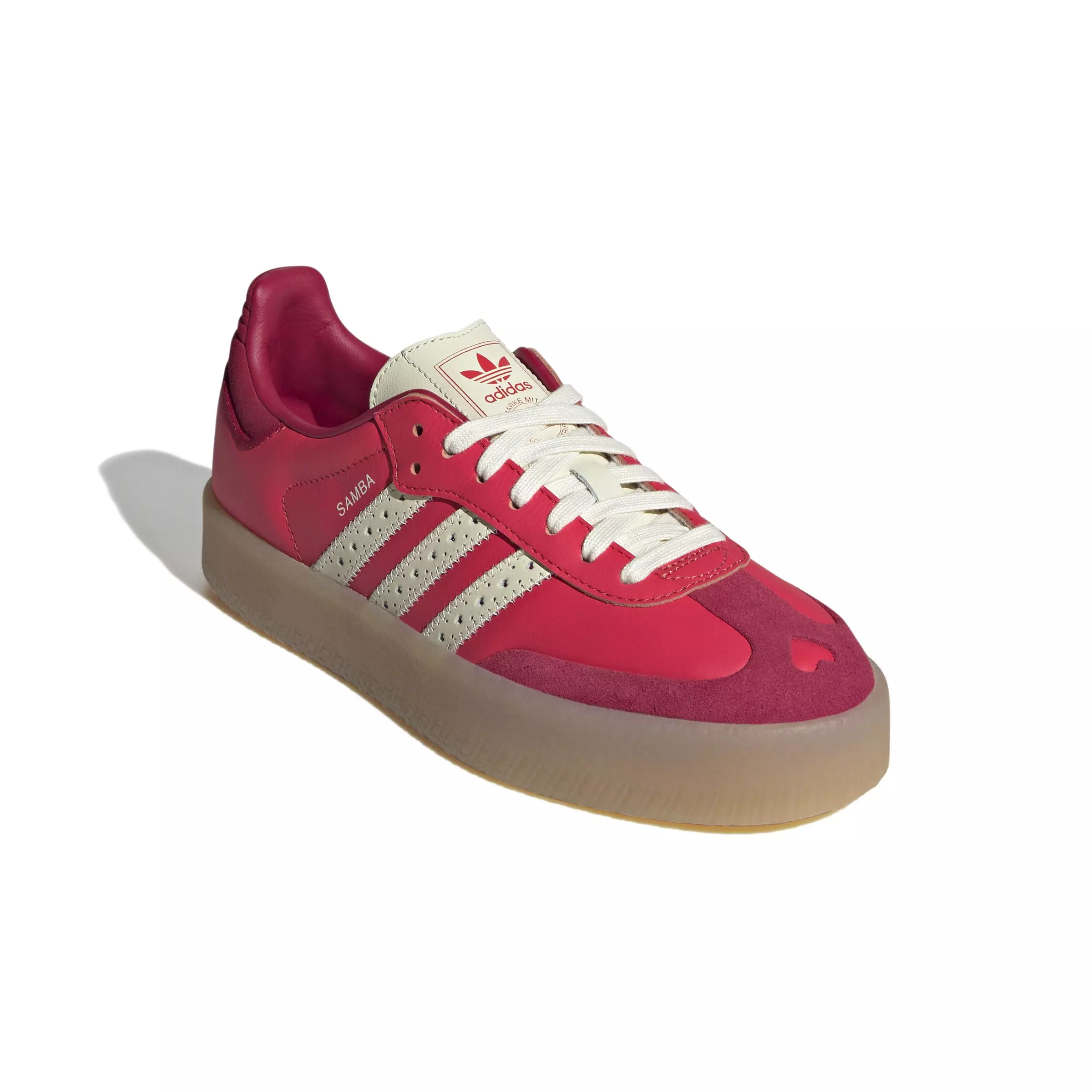 adidas Originals Sambae "Bright Red/Cream White/Team Victory Red" Women's Shoe - RED