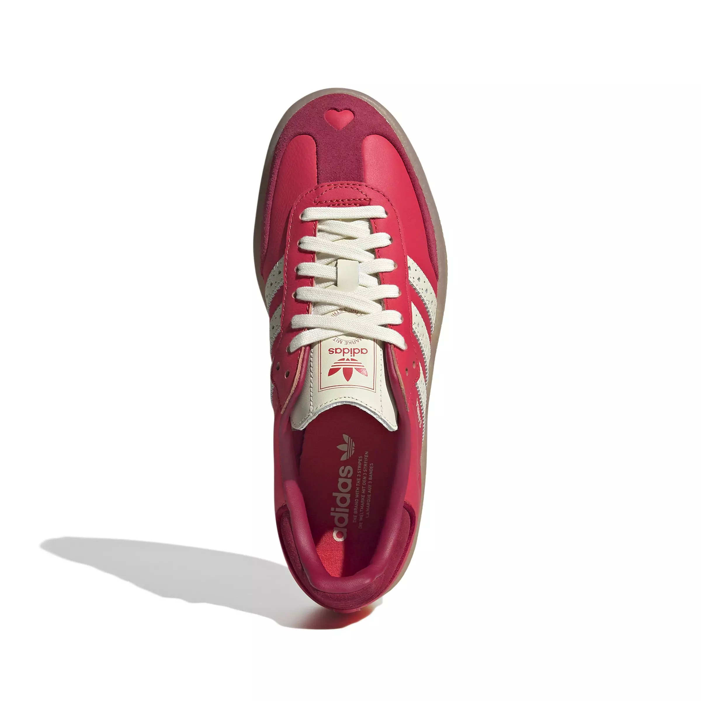 adidas Originals Sambae "Bright Red/Cream White/Team Victory Red" Women's Shoe - RED