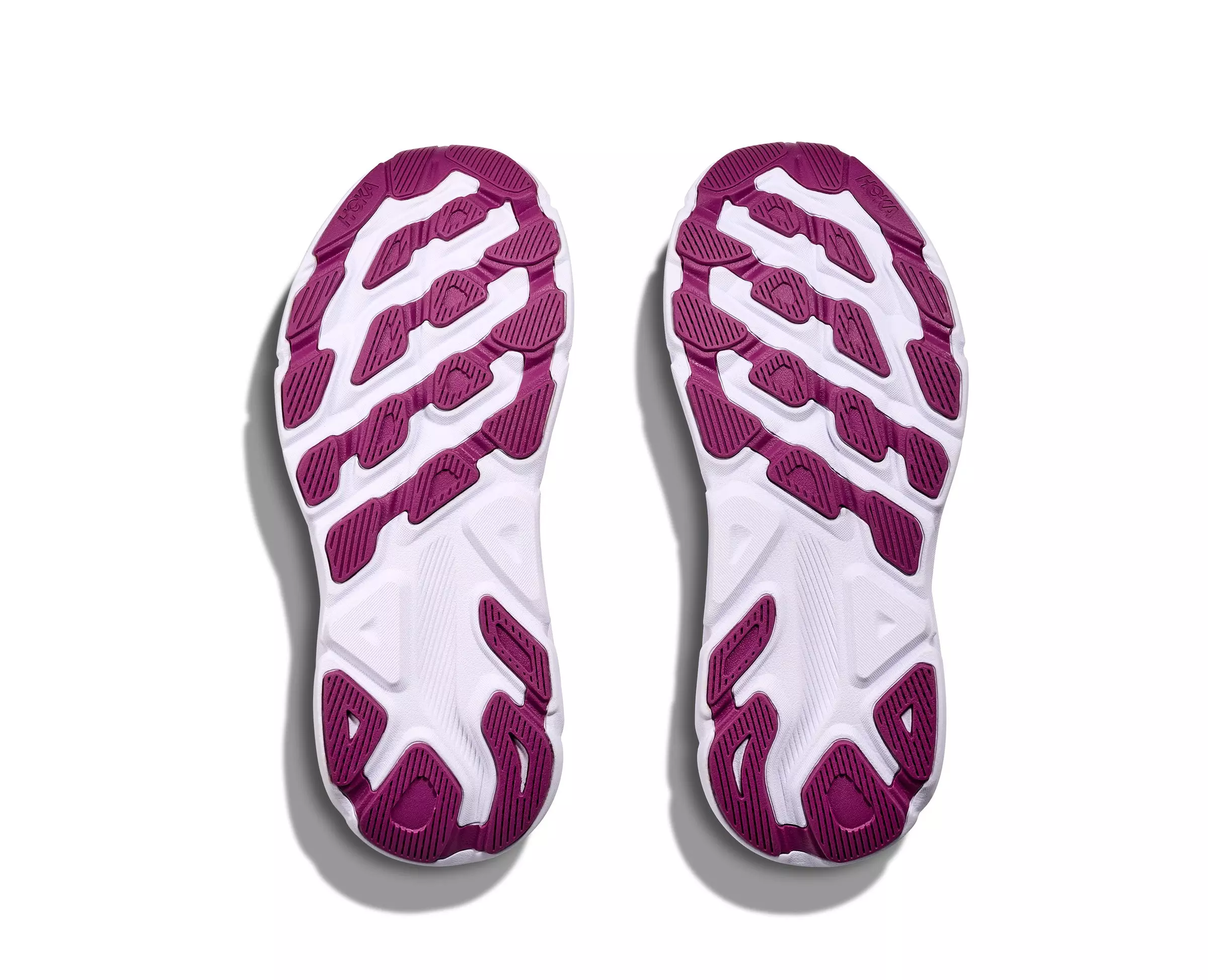 Hoka Clifton 9 "Starlight Glow" Grade School Girls' Running Shoe - PINK/PURPLE