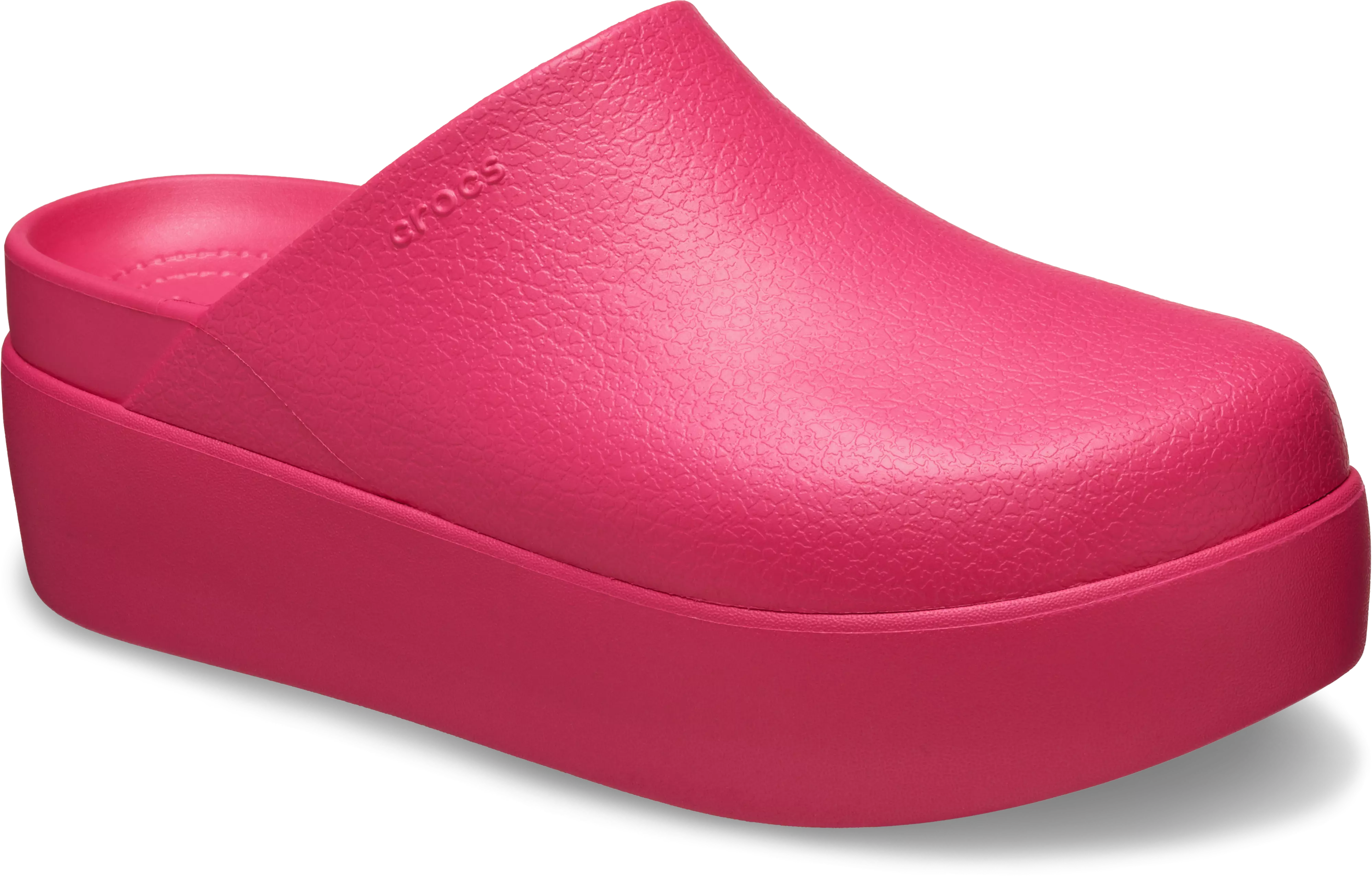 Crocs Dylan Platform "Dragon Fruit" Women's Clog - PINK