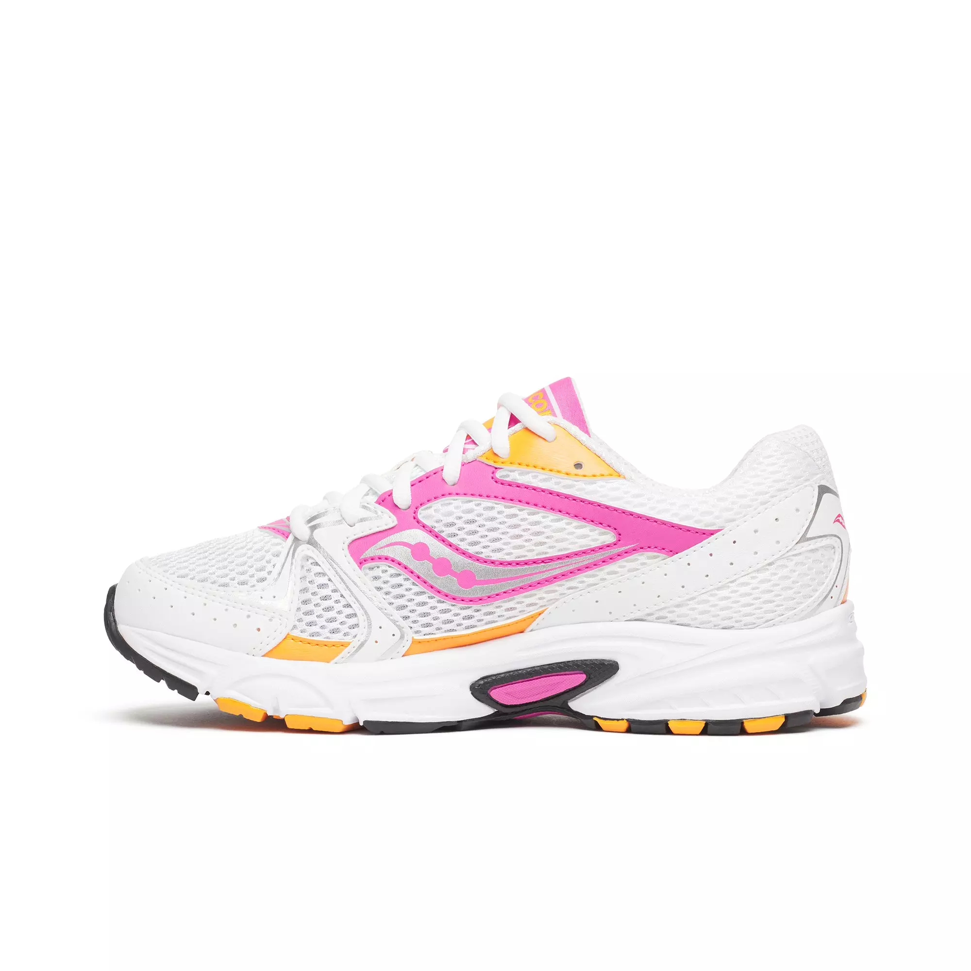Saucony Ride Millennium "White/Pink/Orange" Unisex Shoe - WHITE/MULTI