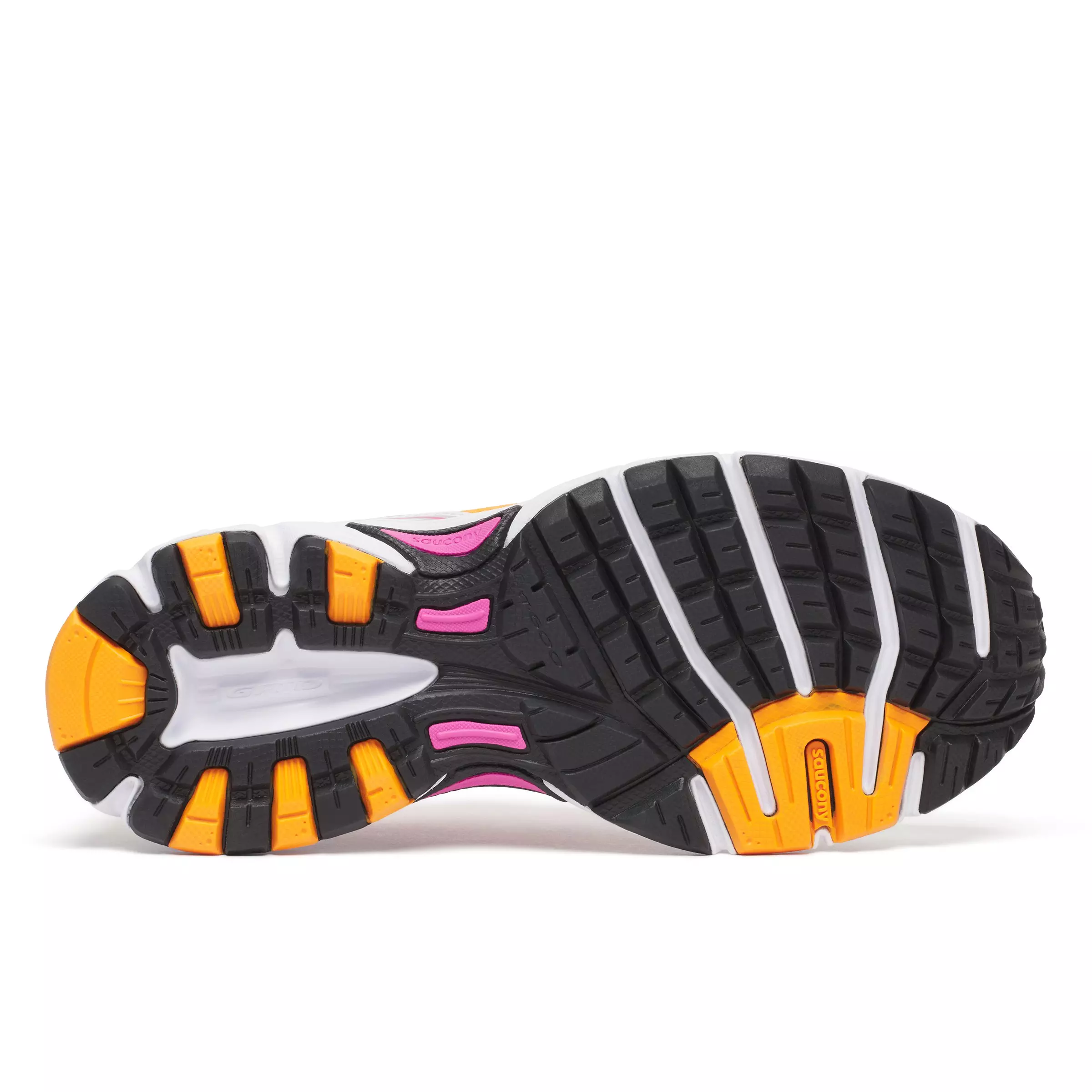 Saucony Ride Millennium "White/Pink/Orange" Unisex Shoe - WHITE/MULTI