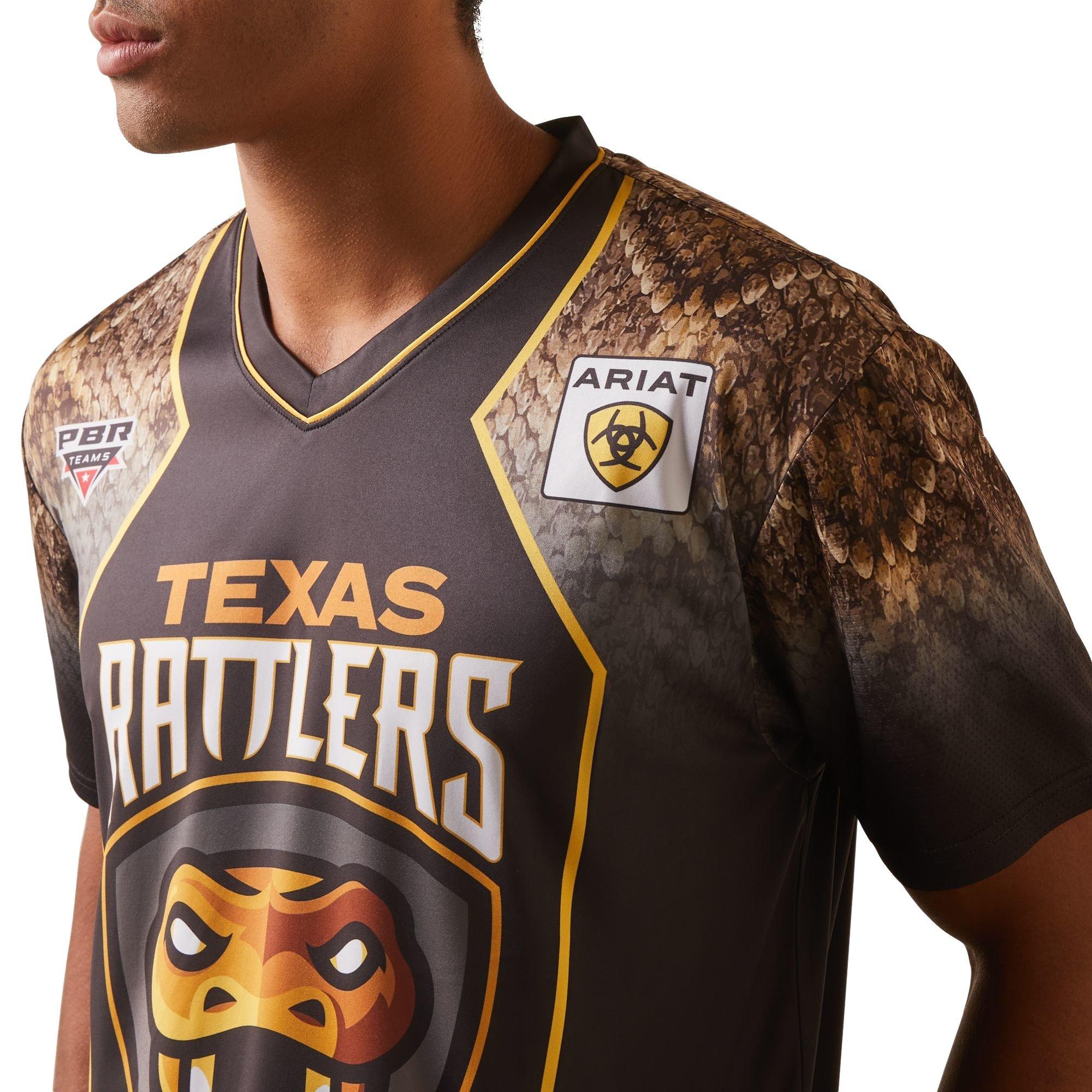 Ariat Men's Rattlers Fan Jersey - BLACK Thumbnail View 4