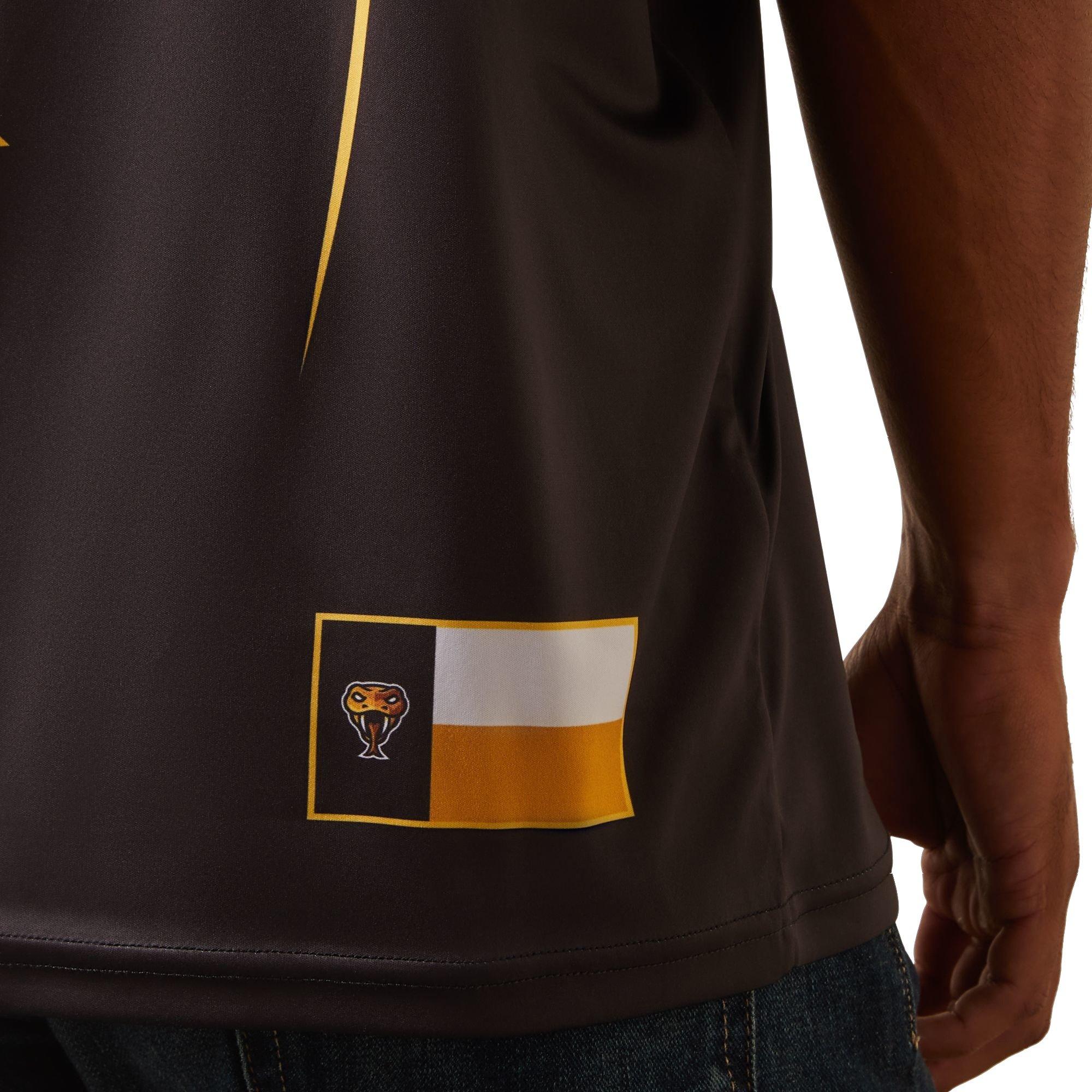 Ariat Men's Rattlers Fan Jersey - BLACK Thumbnail View 5