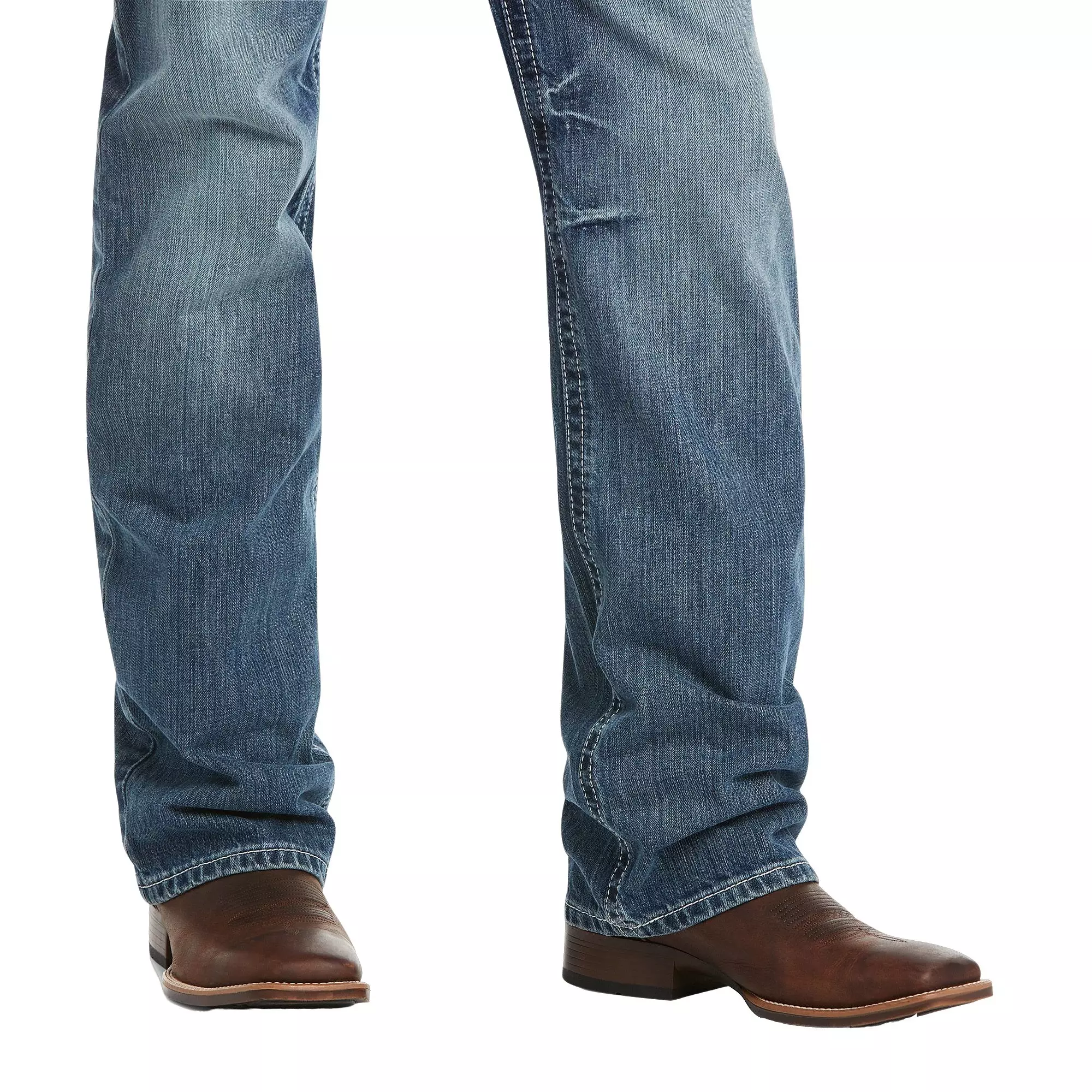Ariat Men's M4 Coltrane Durango Relaxed Fit Jeans - BLUE