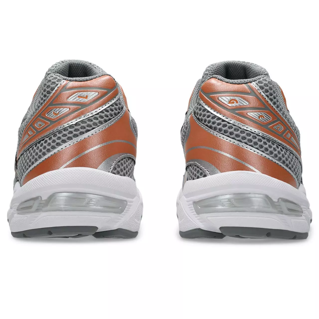 ASICS GEL-1130 "Cement Grey/Rust Orange" Unisex Shoe - GREY/ORANGE
