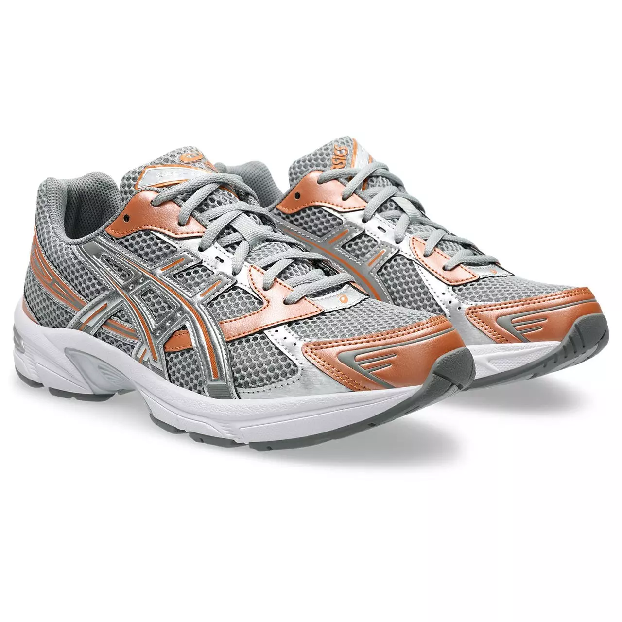 ASICS GEL-1130 "Cement Grey/Rust Orange" Unisex Shoe - GREY/ORANGE