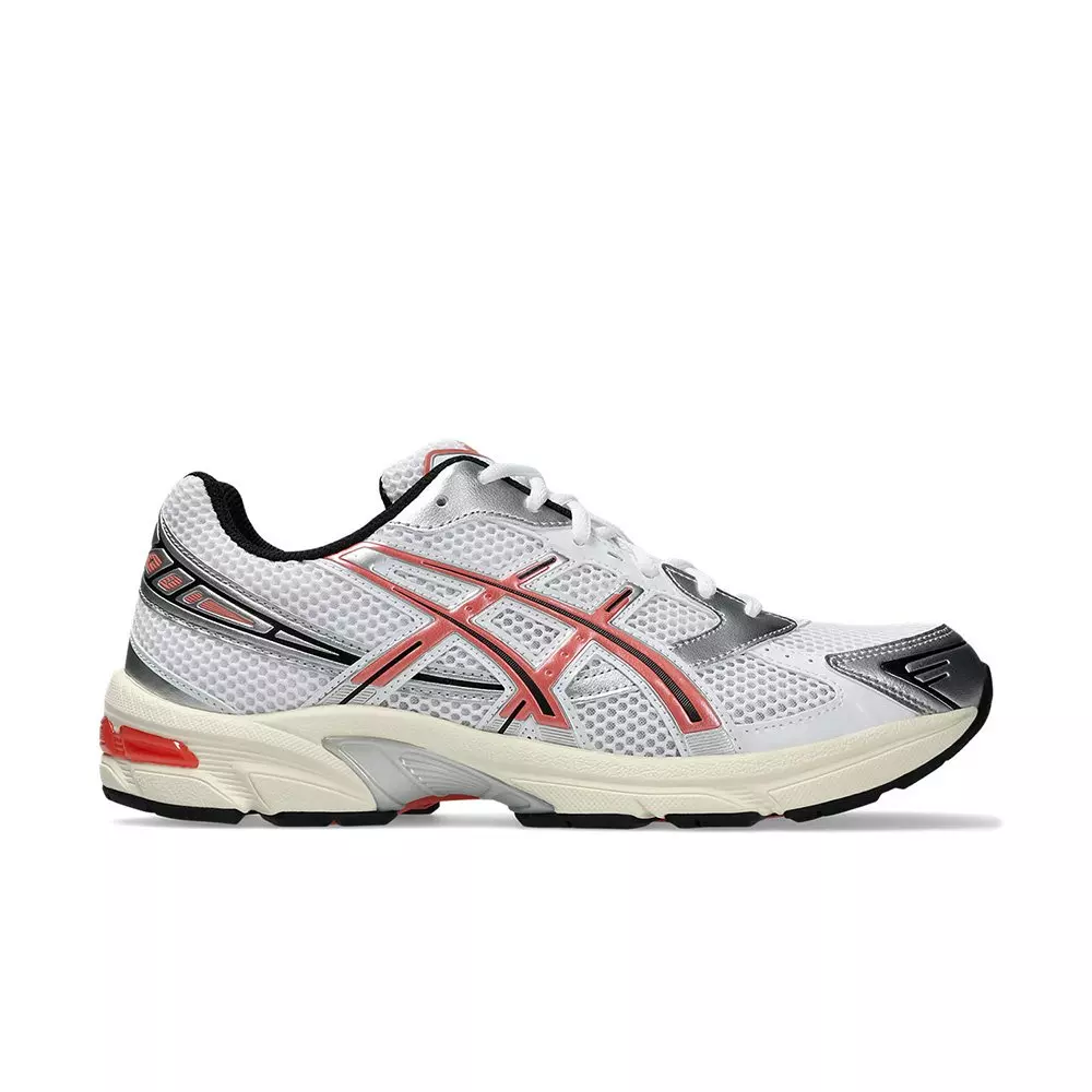 ASICS GEL-1130 "White/Red" Unisex Shoe - WHITE/RED/SILVER