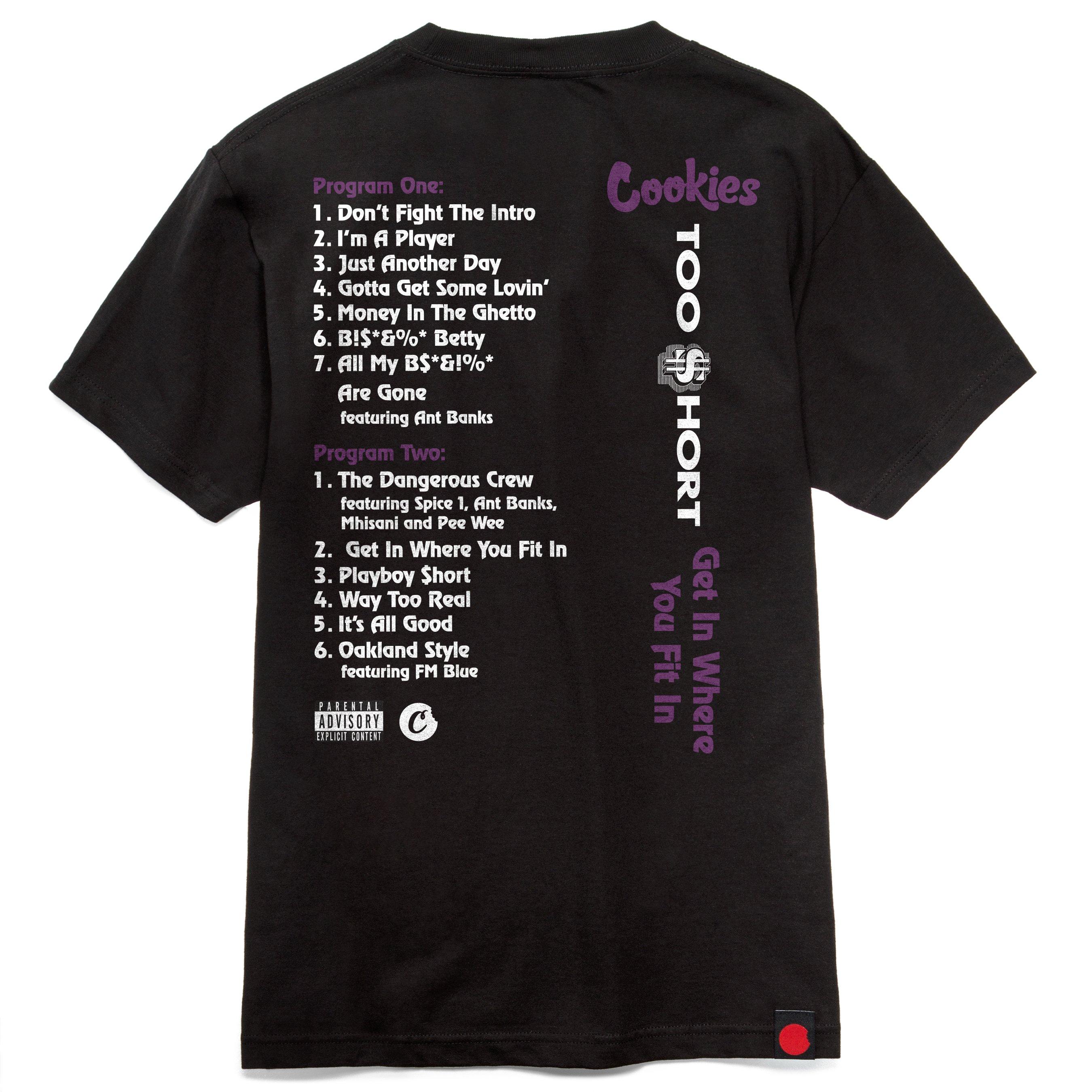 Cookies Men's Get In Tee - BLACK Thumbnail View 2