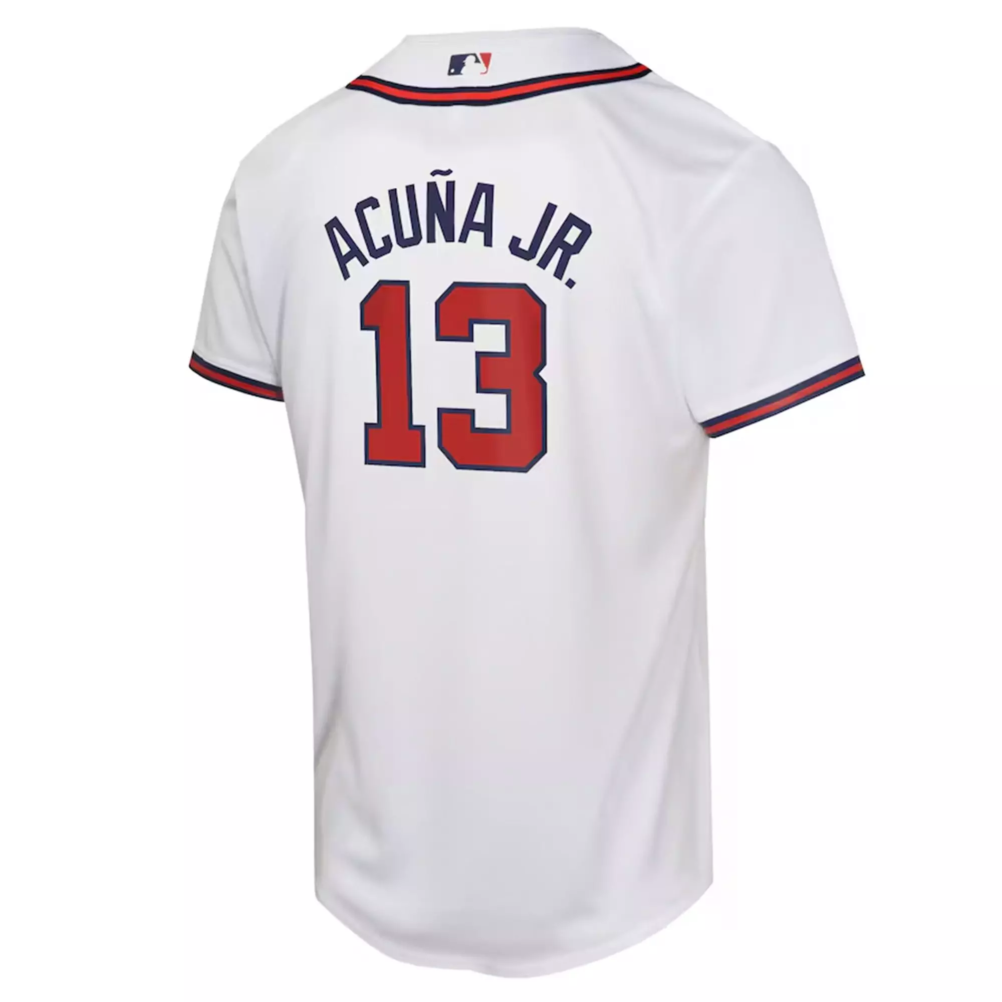 Nike Kid's Atlanta Braves 2025 Ronald Acuna Jr Limited Jersey-White - WHITE