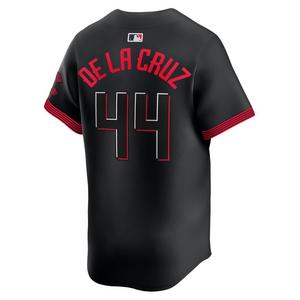 Nike Kid's Cincinnati Reds 2025 Elly De La Cruz City Connect Jersey-Black