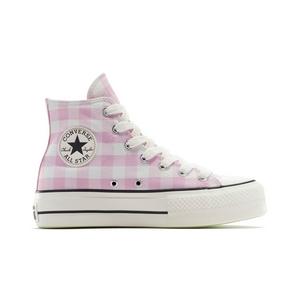 Converse Chuck Taylor All Star Lift "Vintage White/Pink Gingham" Women's Shoe