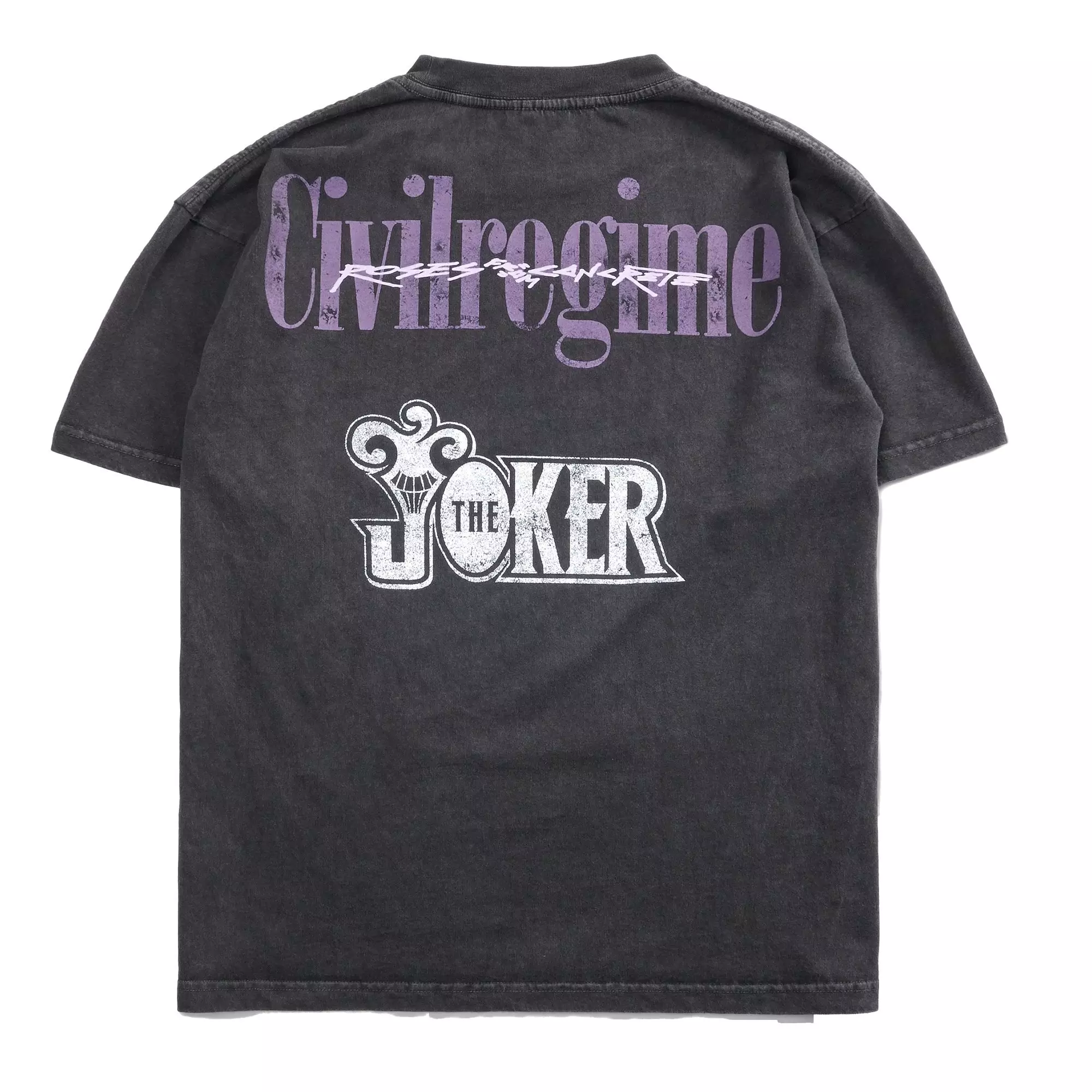 Civil Regime Men's Joker Last Laugh SST Tee - BLACK