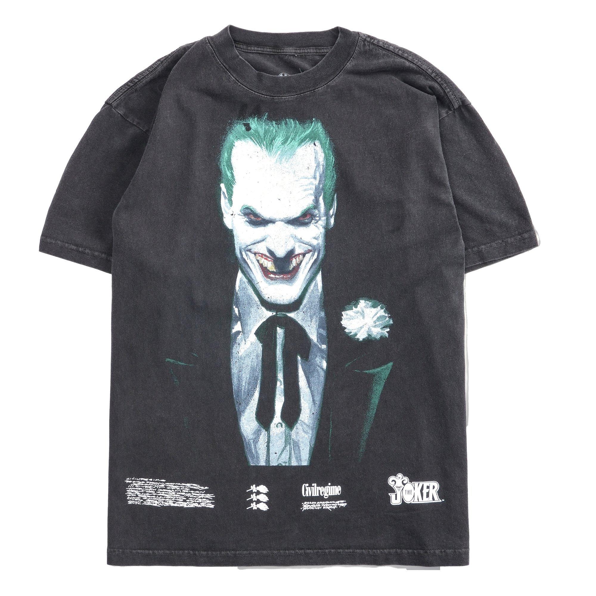 Civil Regime Men's Joker Why So Serious? SST Tee - BLACK Thumbnail View 1