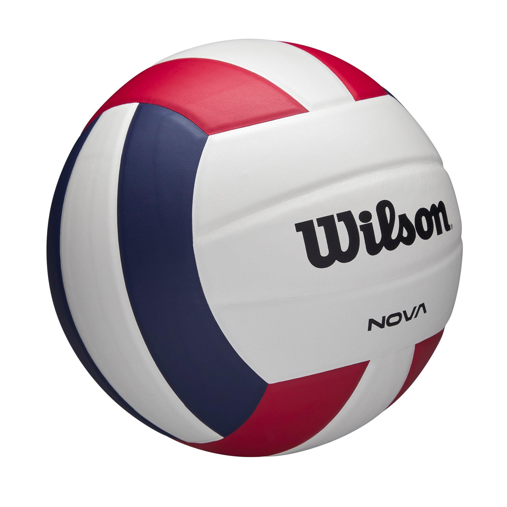 Wilson Nova Red/White/Navy Game Volleyball