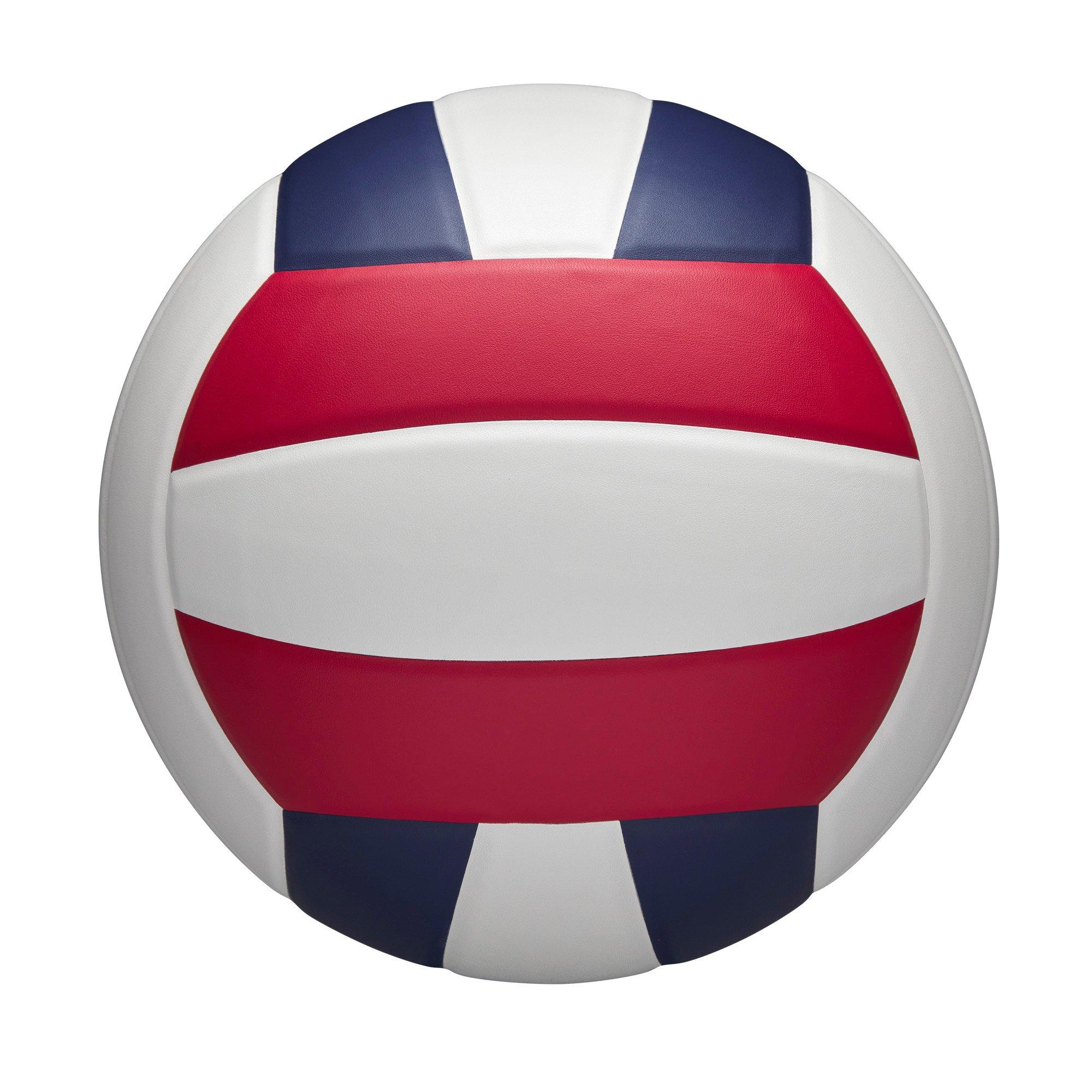 Wilson Nova Red/White/Navy Game Volleyball