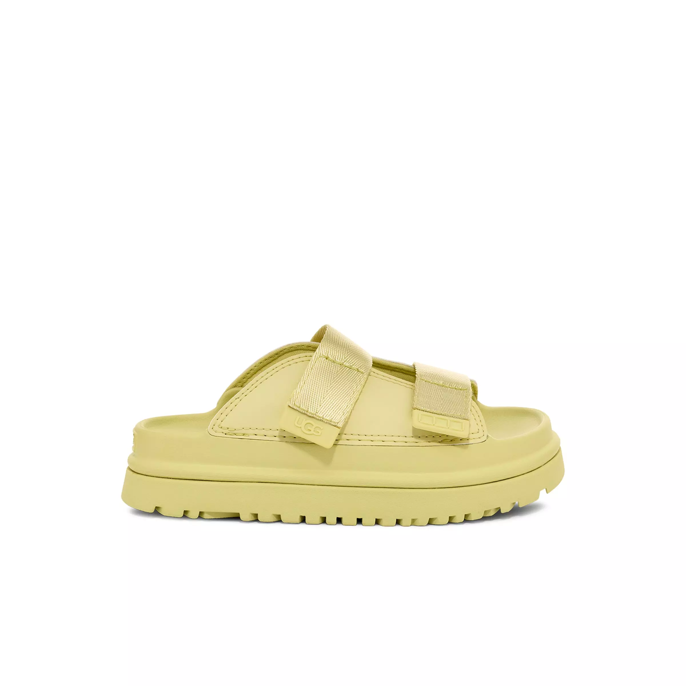UGG GoldenGlow "Golden Apple" Preschool Girls' Slide - YELLOW