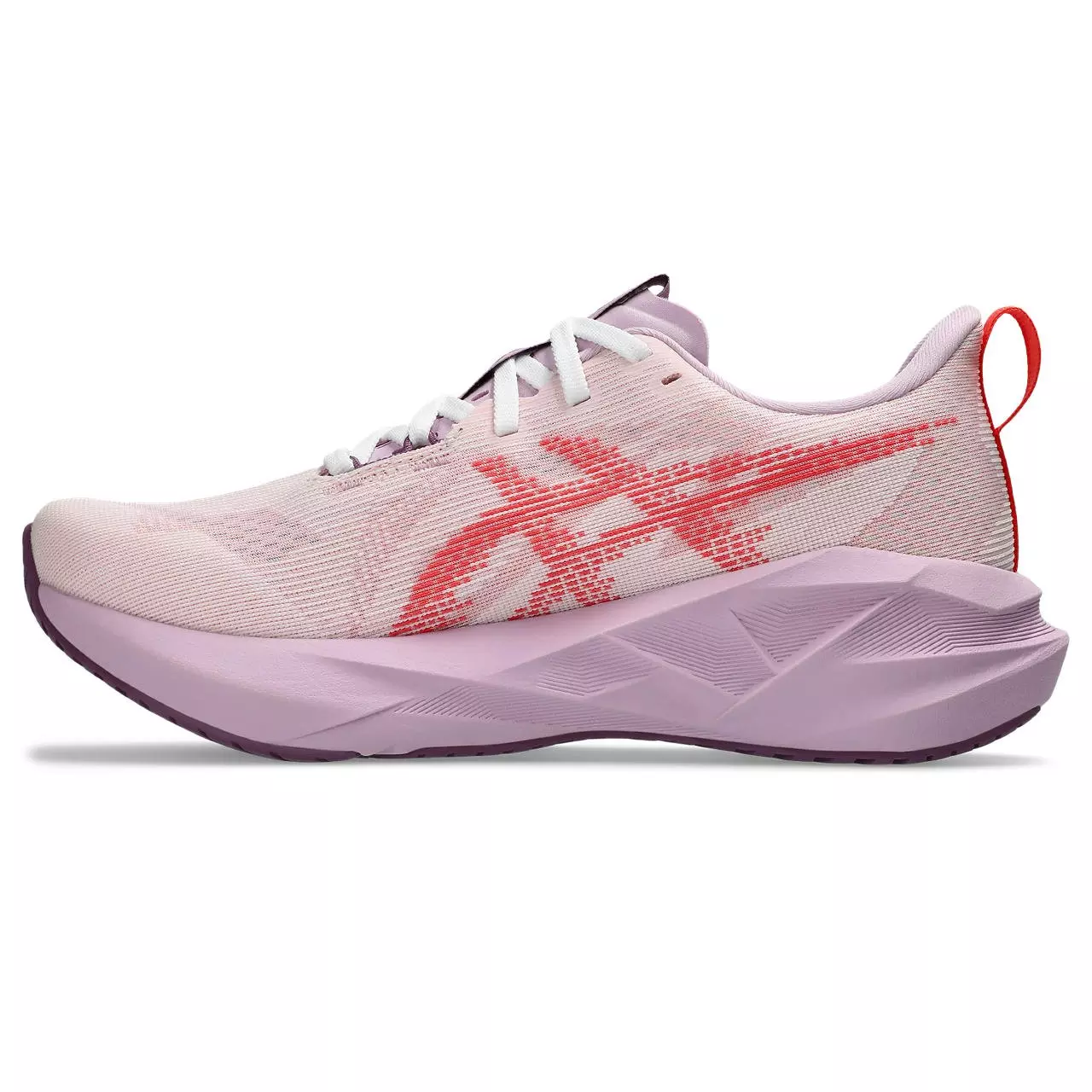 ASICS NOVABLAST 5 "White/Coral Reef" Women's Running Shoe - WHITE/CORAL