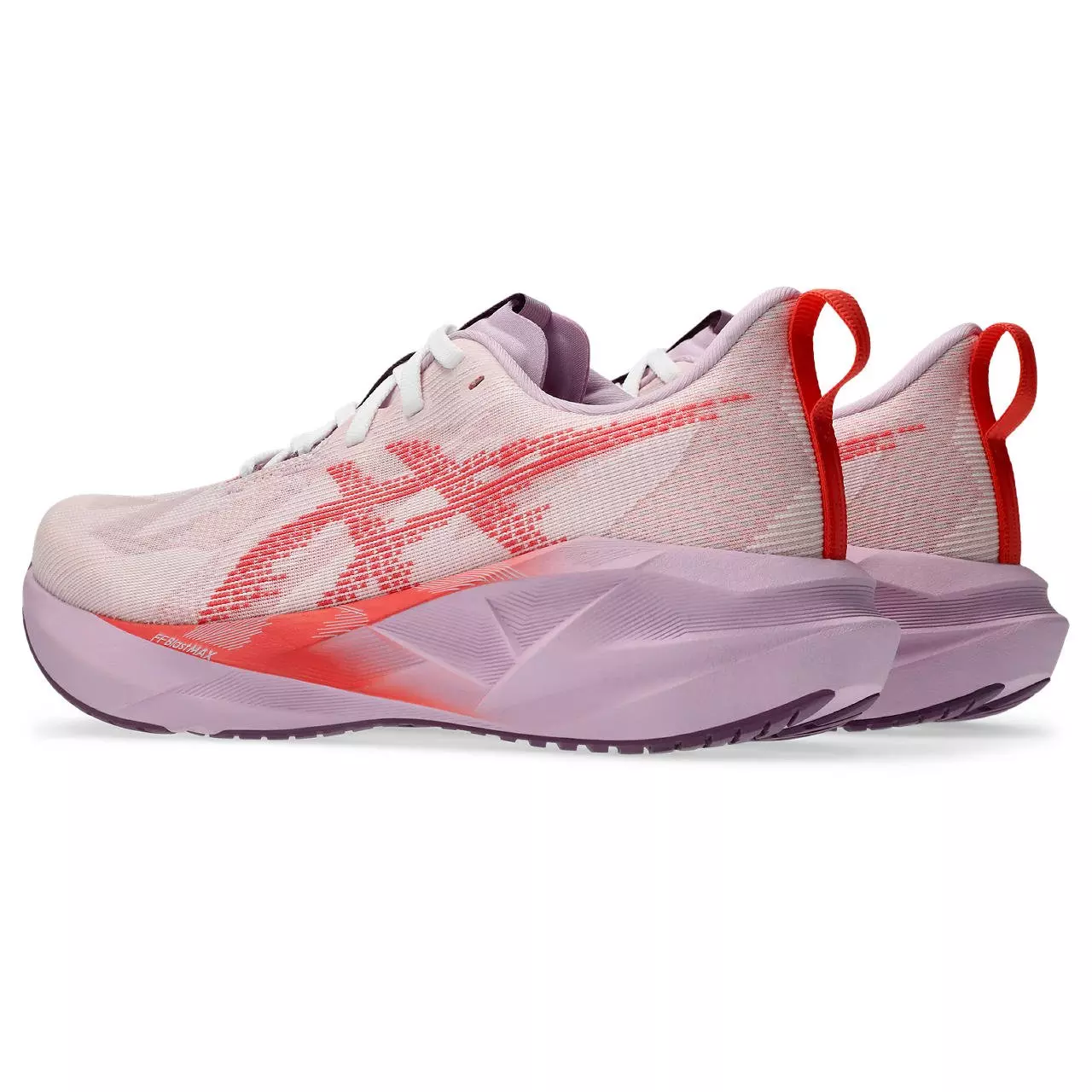 ASICS NOVABLAST 5 "White/Coral Reef" Women's Running Shoe - WHITE/CORAL