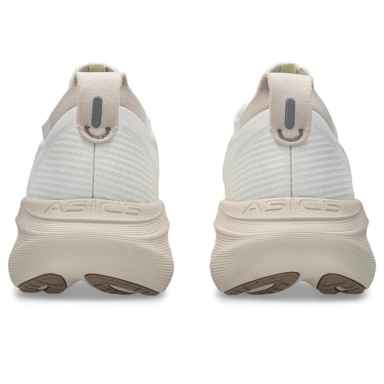 ASICS GEL-NIMBUS 27 "Cream/Mineral Beige" Women's Running Shoe - OFF-WHITE/KHAKI Thumbnail View 4