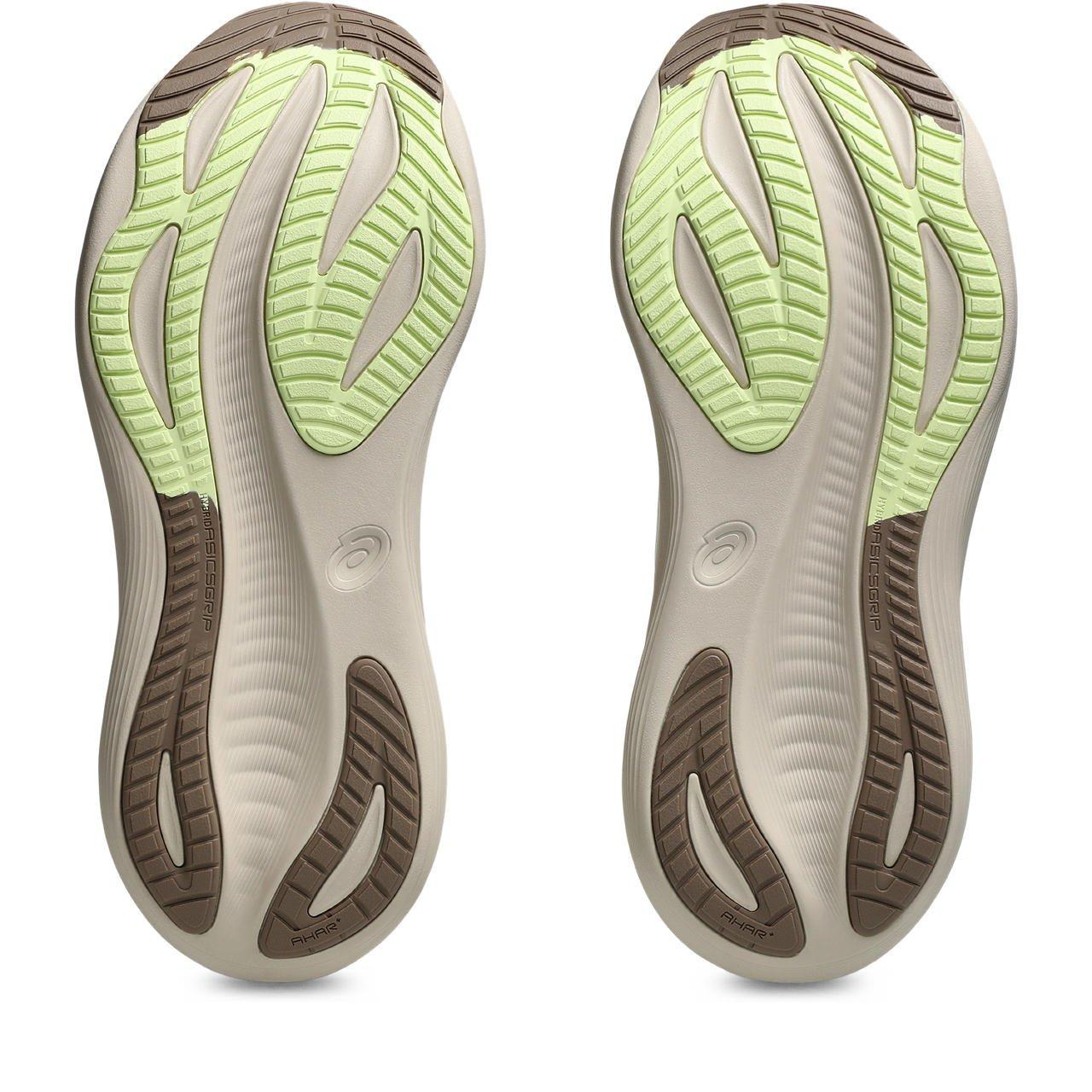 ASICS GEL-NIMBUS 27 "Cream/Mineral Beige" Women's Running Shoe - OFF-WHITE/KHAKI Thumbnail View 5