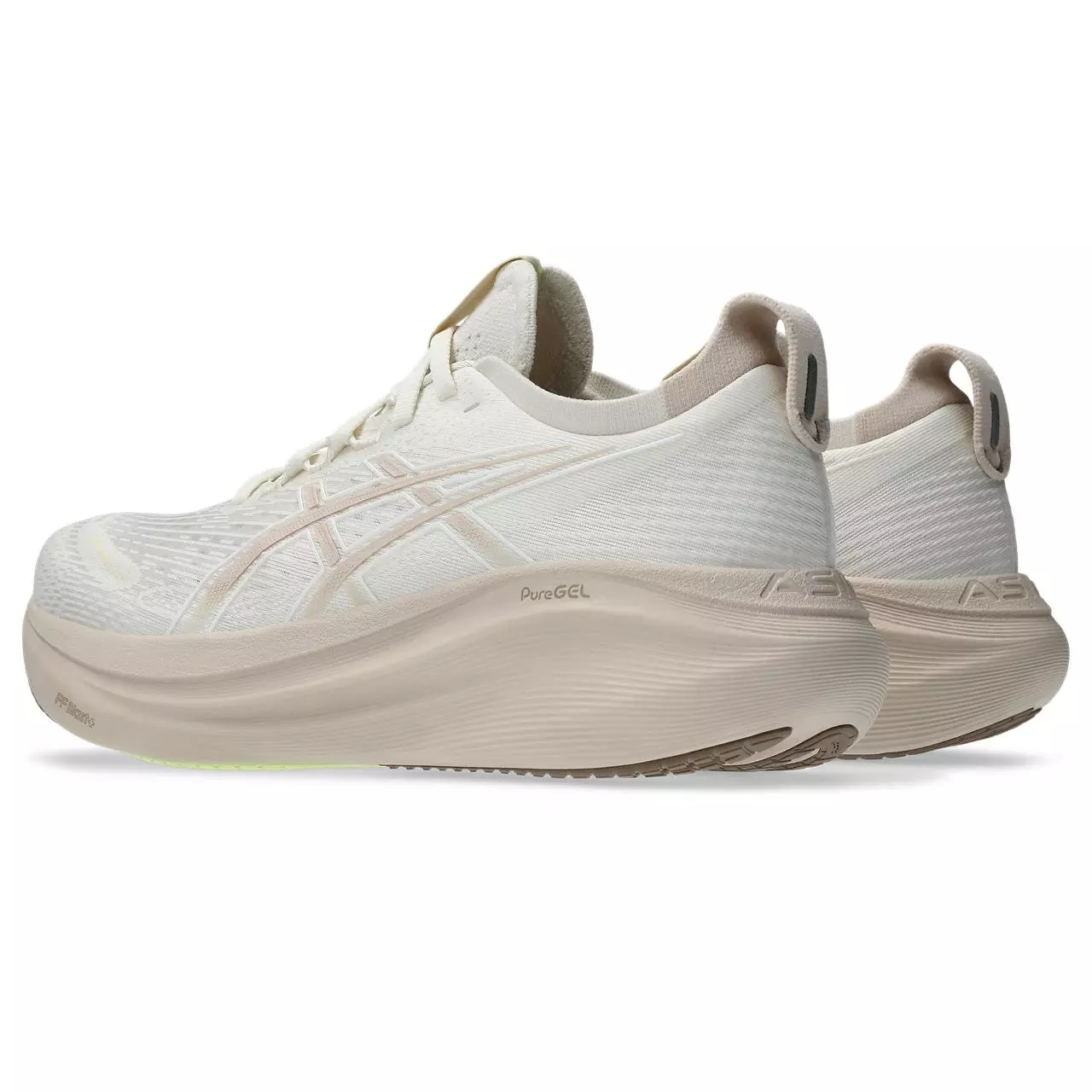 ASICS GEL-NIMBUS 27 "Cream/Mineral Beige" Women's Running Shoe - OFF-WHITE/KHAKI