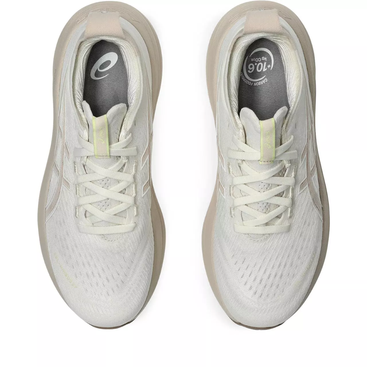 ASICS GEL-NIMBUS 27 "Cream/Mineral Beige" Women's Running Shoe - OFF-WHITE/KHAKI