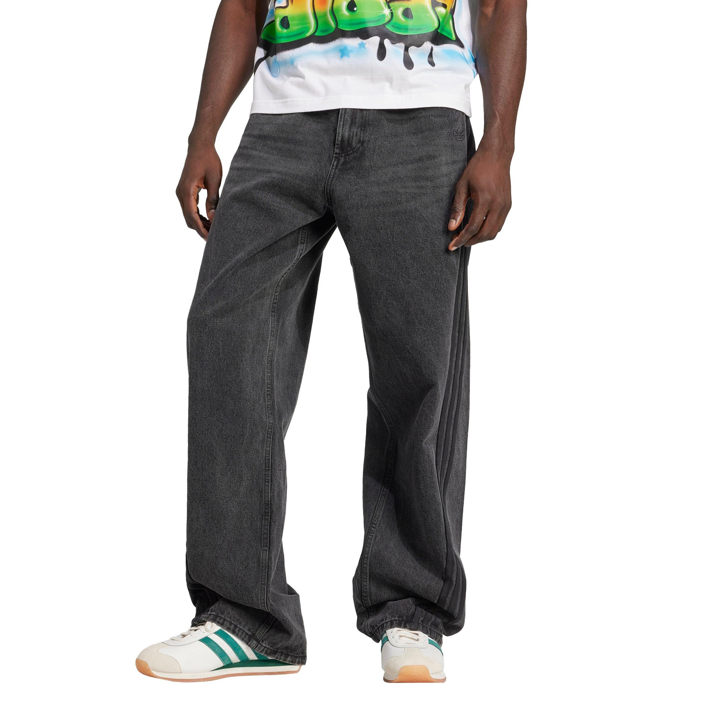 adidas Originals Men's Adilenium Season 3 Loose Fit Denim Joggers