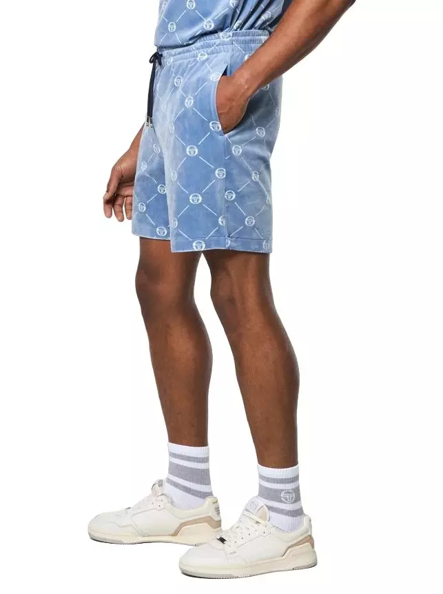 Sergio Tacchini Men's Cosimo Shorts - BLUE