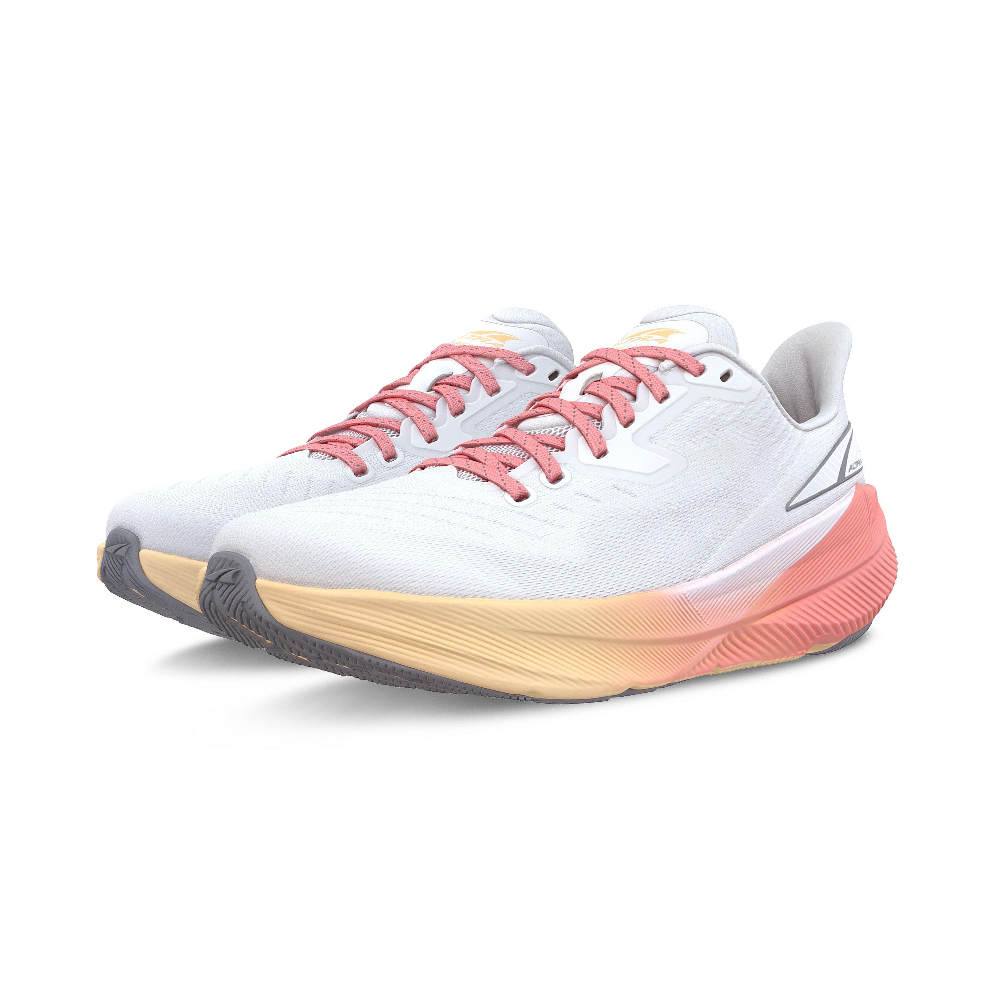 Altra Experience Flow "White/Coral" Women's Running Shoe - WHITE/CORAL Thumbnail View 7