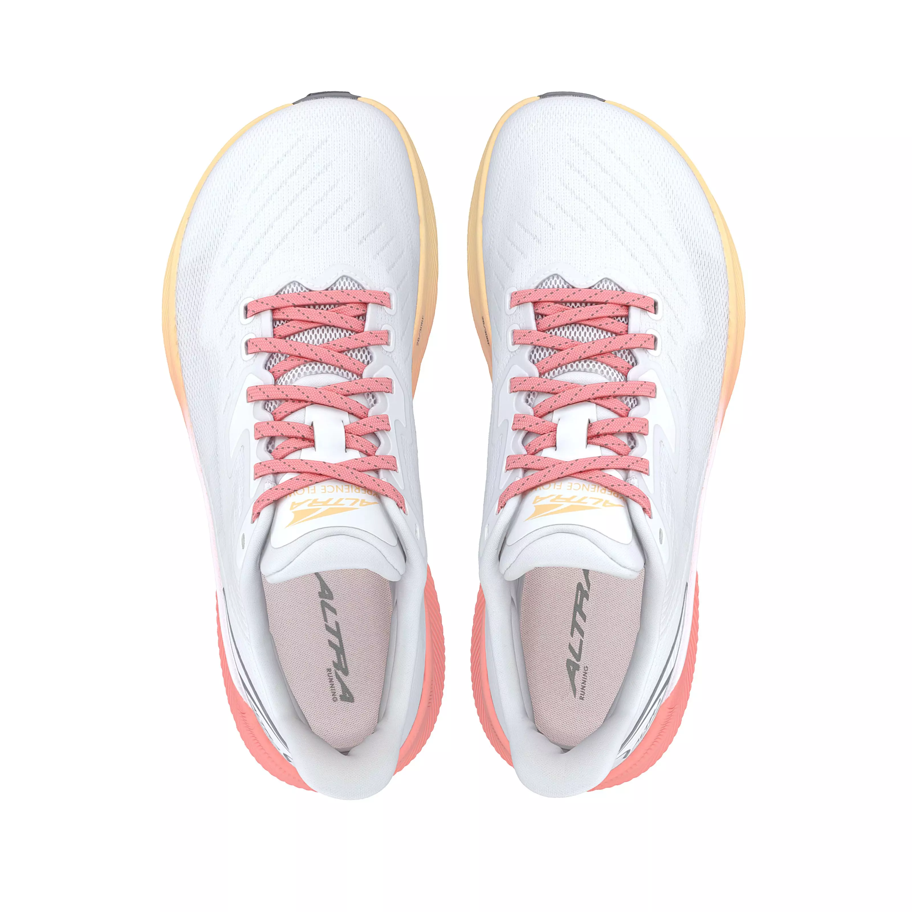 Altra Experience Flow "White/Coral" Women's Running Shoe - WHITE/CORAL