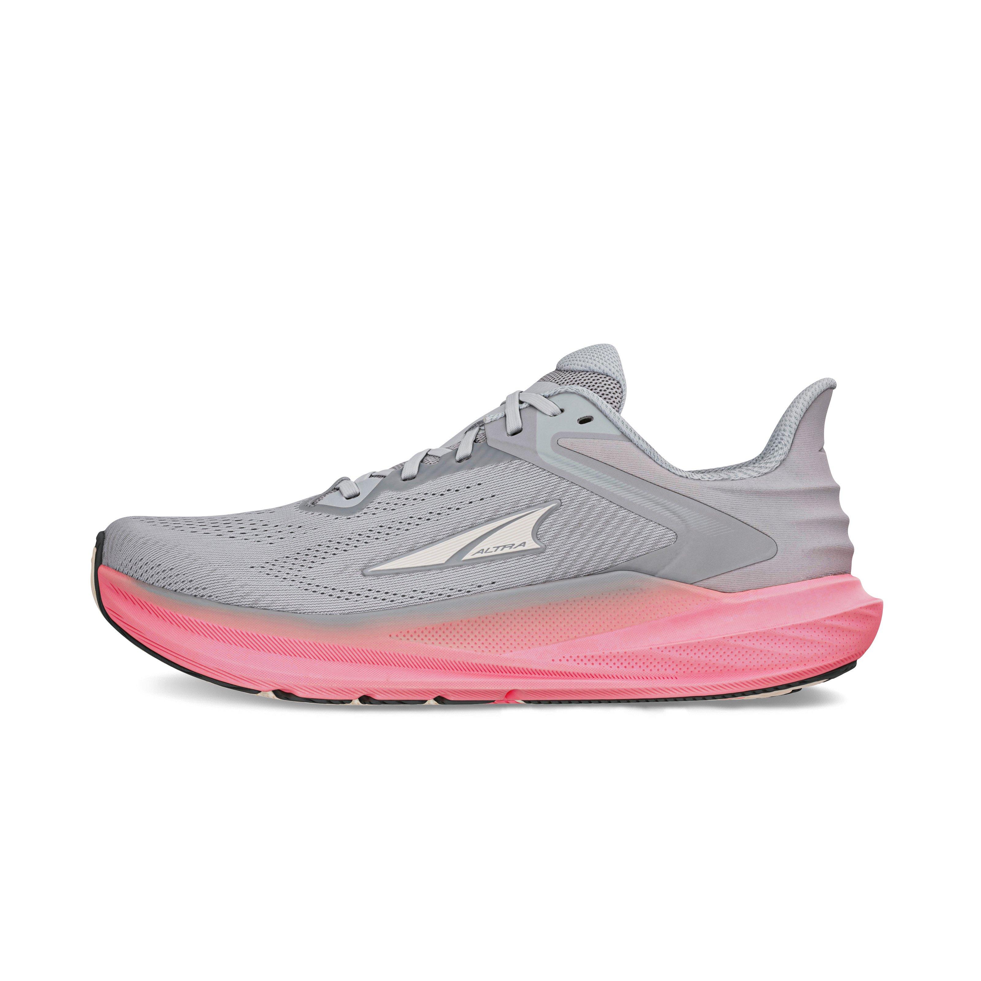 Altra Torin 8 "Grey/Pink" Women's Running Shoe - GREY/PINK Thumbnail View 3