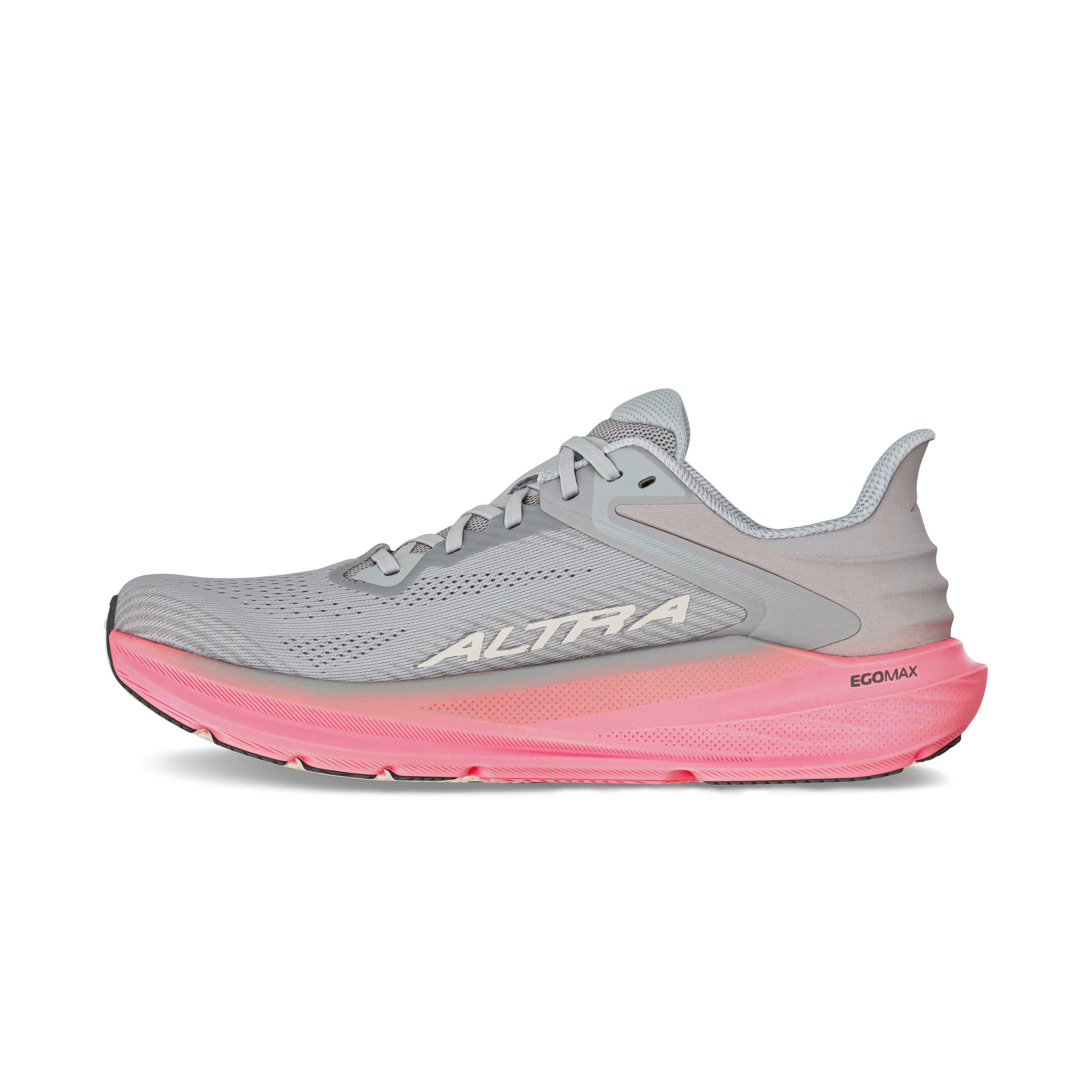 Altra Torin 8 "Grey/Pink" Women's Running Shoe - GREY/PINK Thumbnail View 4