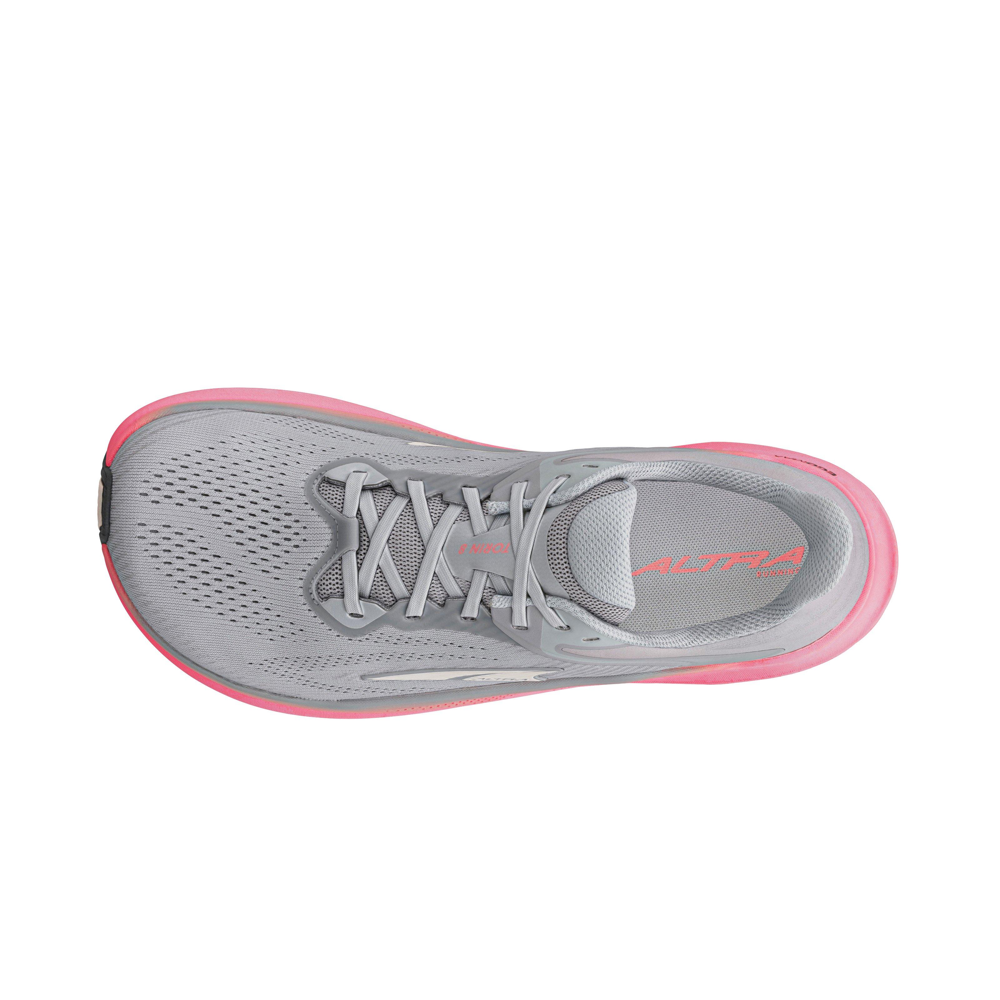 Altra Torin 8 "Grey/Pink" Women's Running Shoe - GREY/PINK Thumbnail View 6