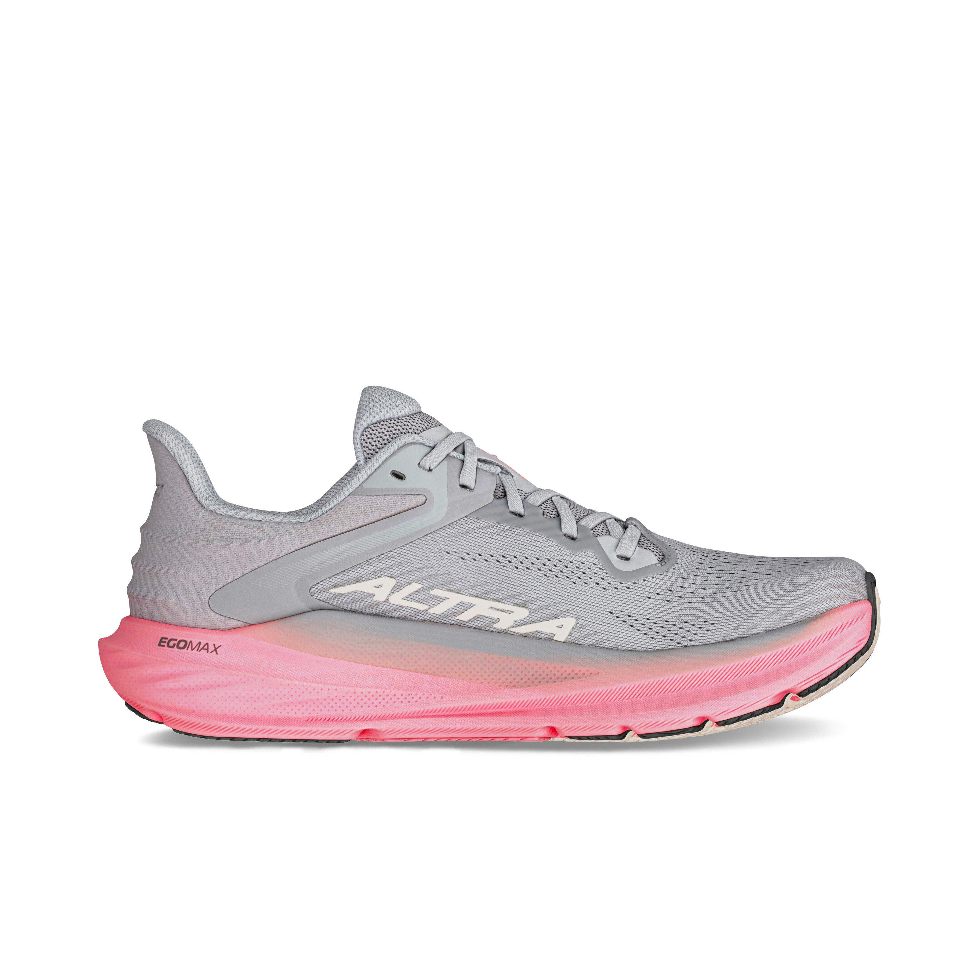 Altra Torin 8 "Grey/Pink" Women's Running Shoe - GREY/PINK Thumbnail View 2