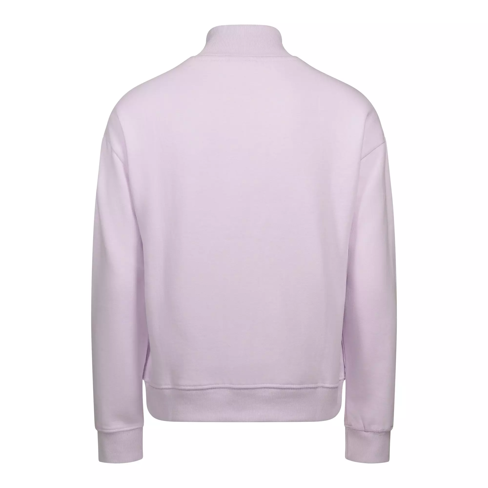 New Balance Big Girls' 1/4 Zip Side Pocket Pullover - LILAC