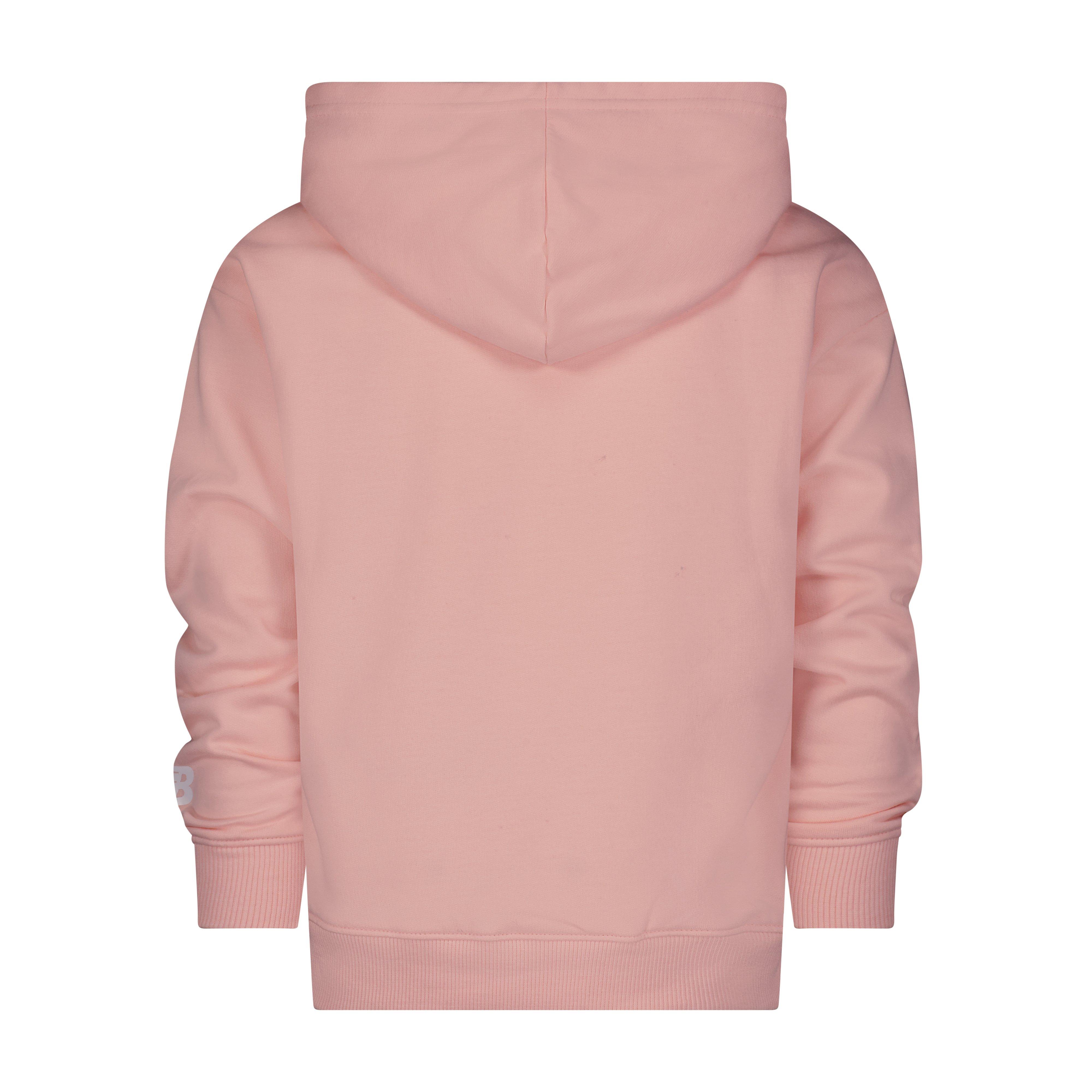 New Balance Little Girls' 2-Piece Pullover Pink Jogger Set