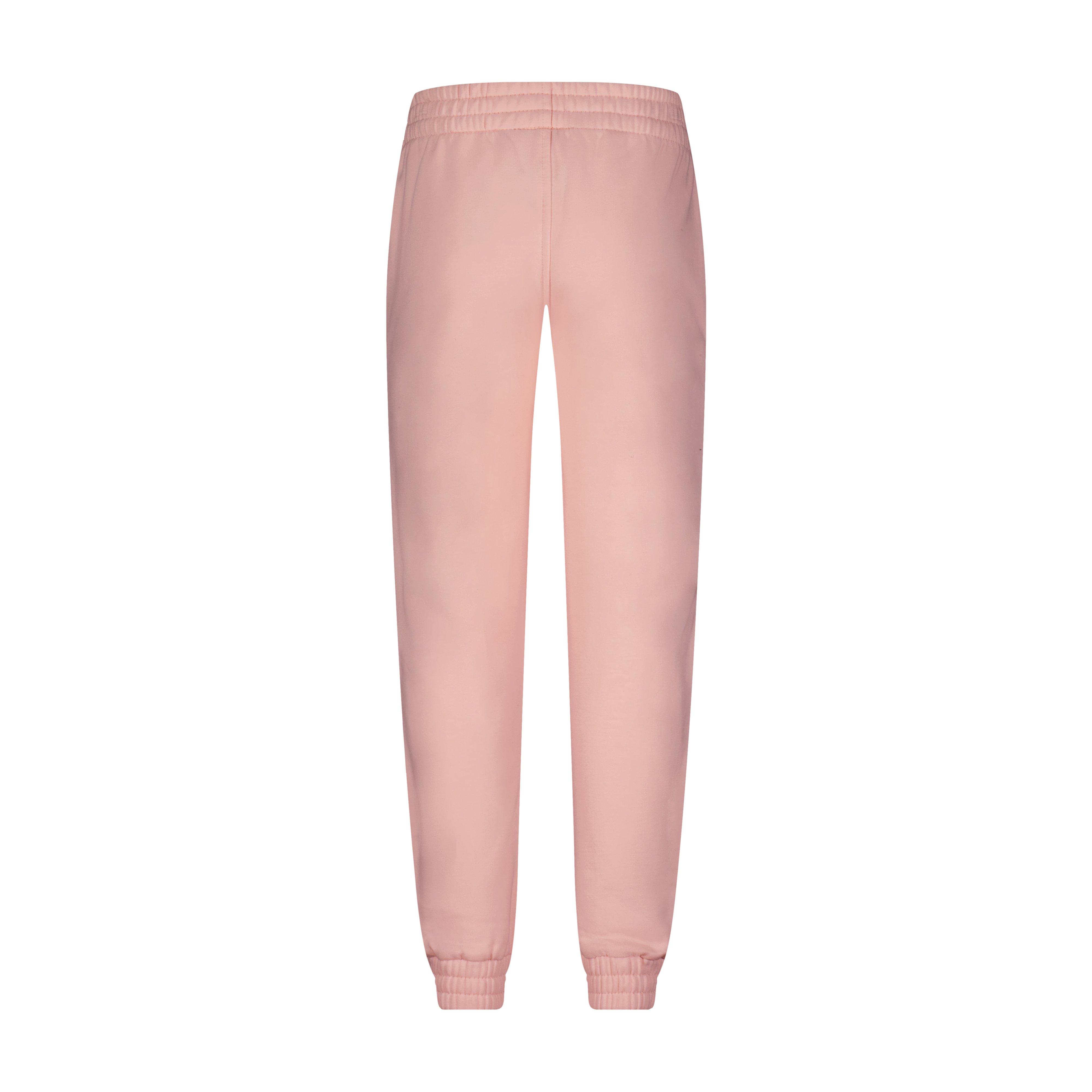 New Balance Little Girls' 2-Piece Pullover Pink Jogger Set