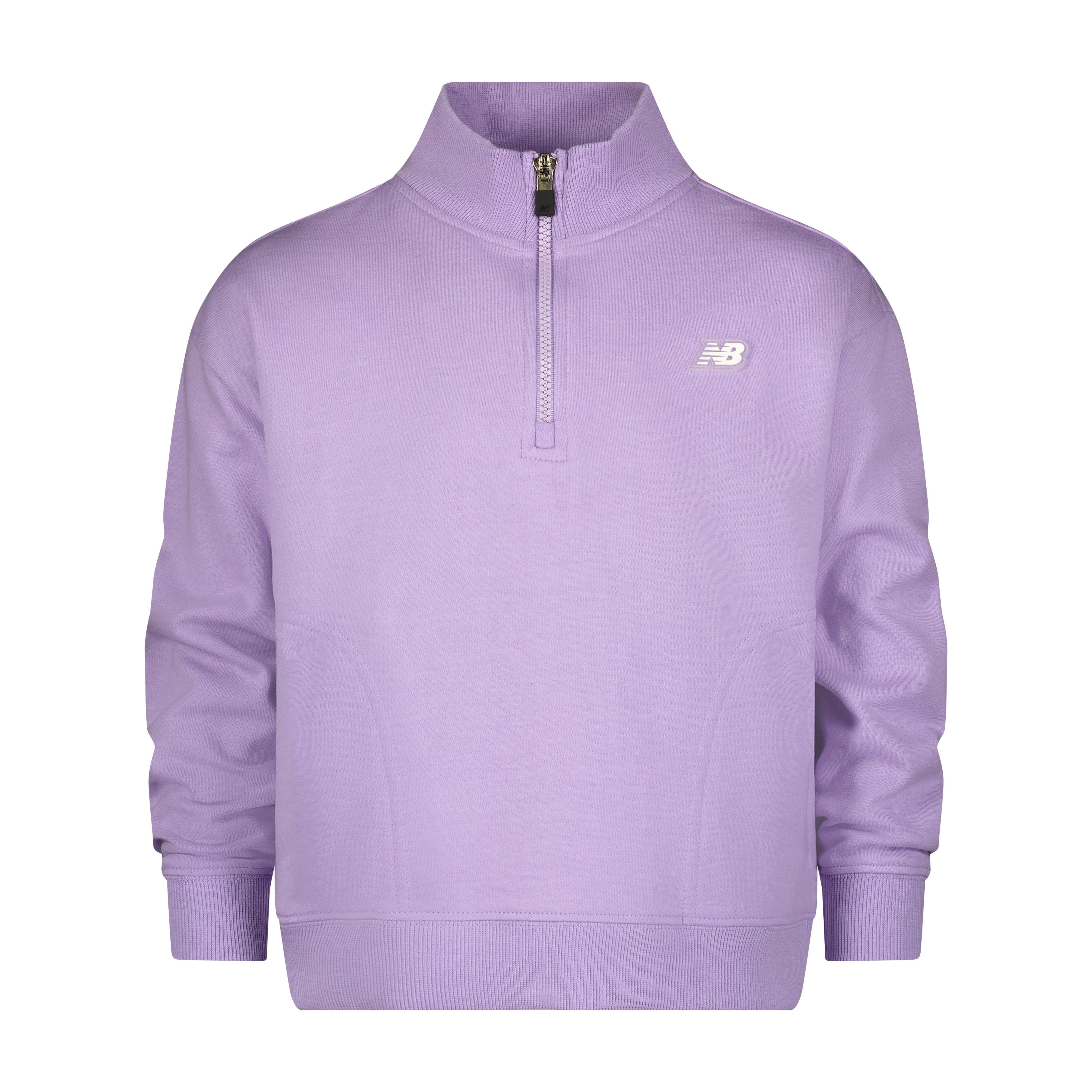 New Balance 1/4 Zip Pullover 2-Piece Jogger Little Girls' Set