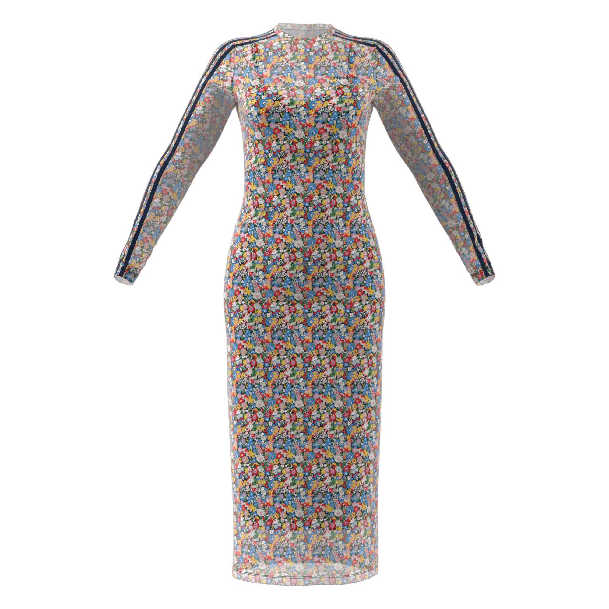 adidas Originals Liberty London Mesh Maxi Women's Dress