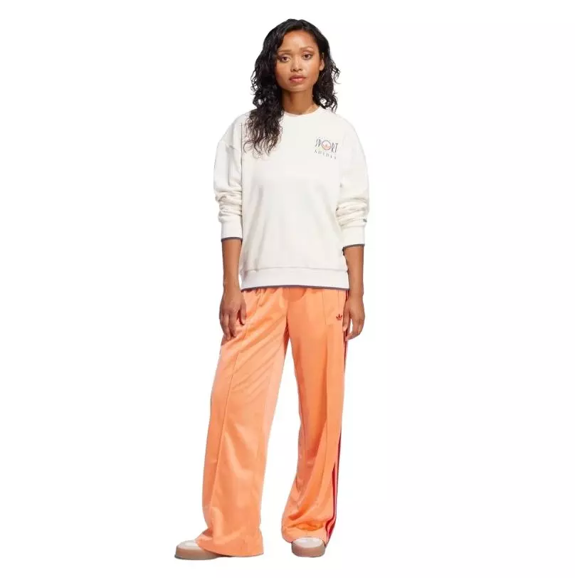 adidas Originals Women's Adicolor Classic Firebird Loose Track Pants - PEACH