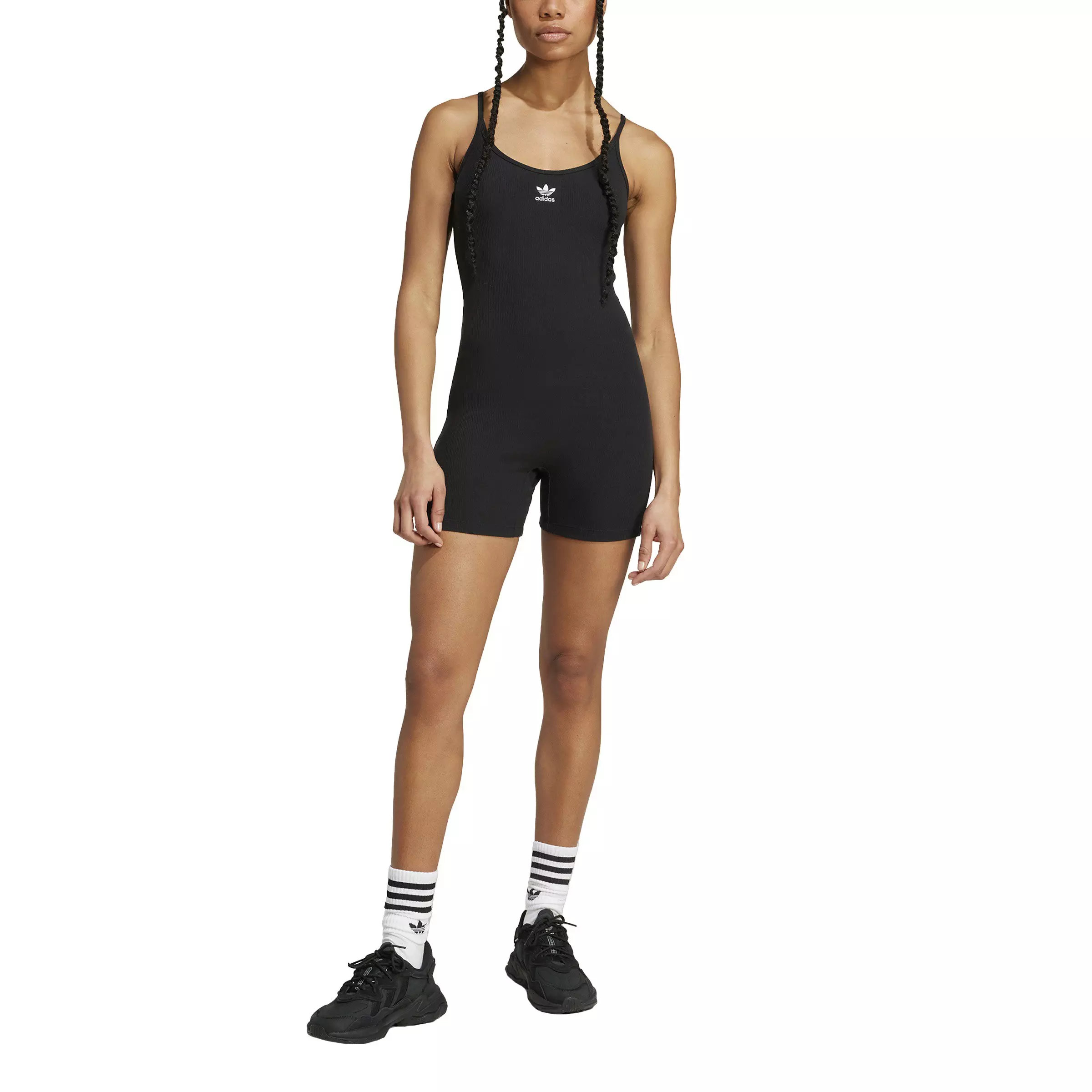 adidas Originals Women's Essentials Rib Bodysuit - BLACK