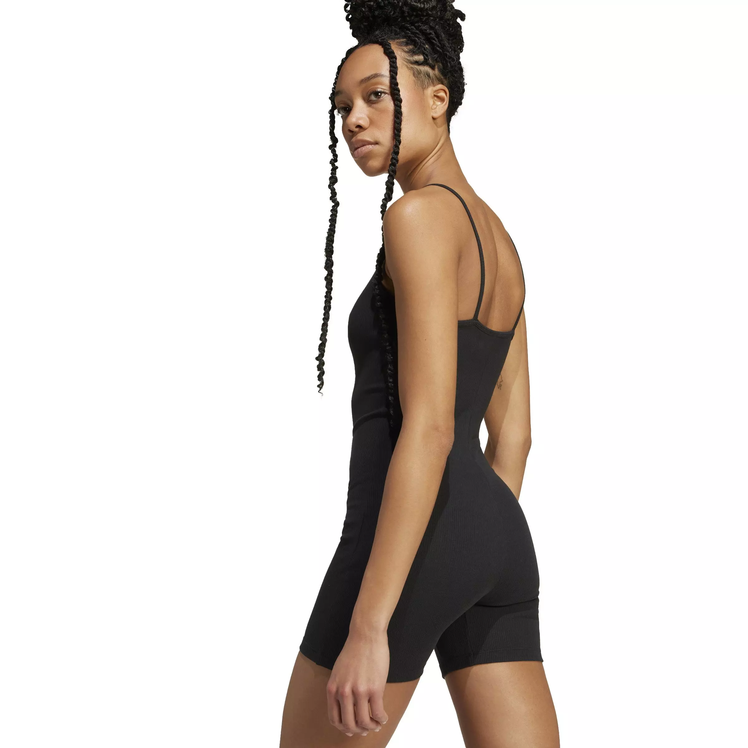 adidas Originals Women's Essentials Rib Bodysuit - BLACK