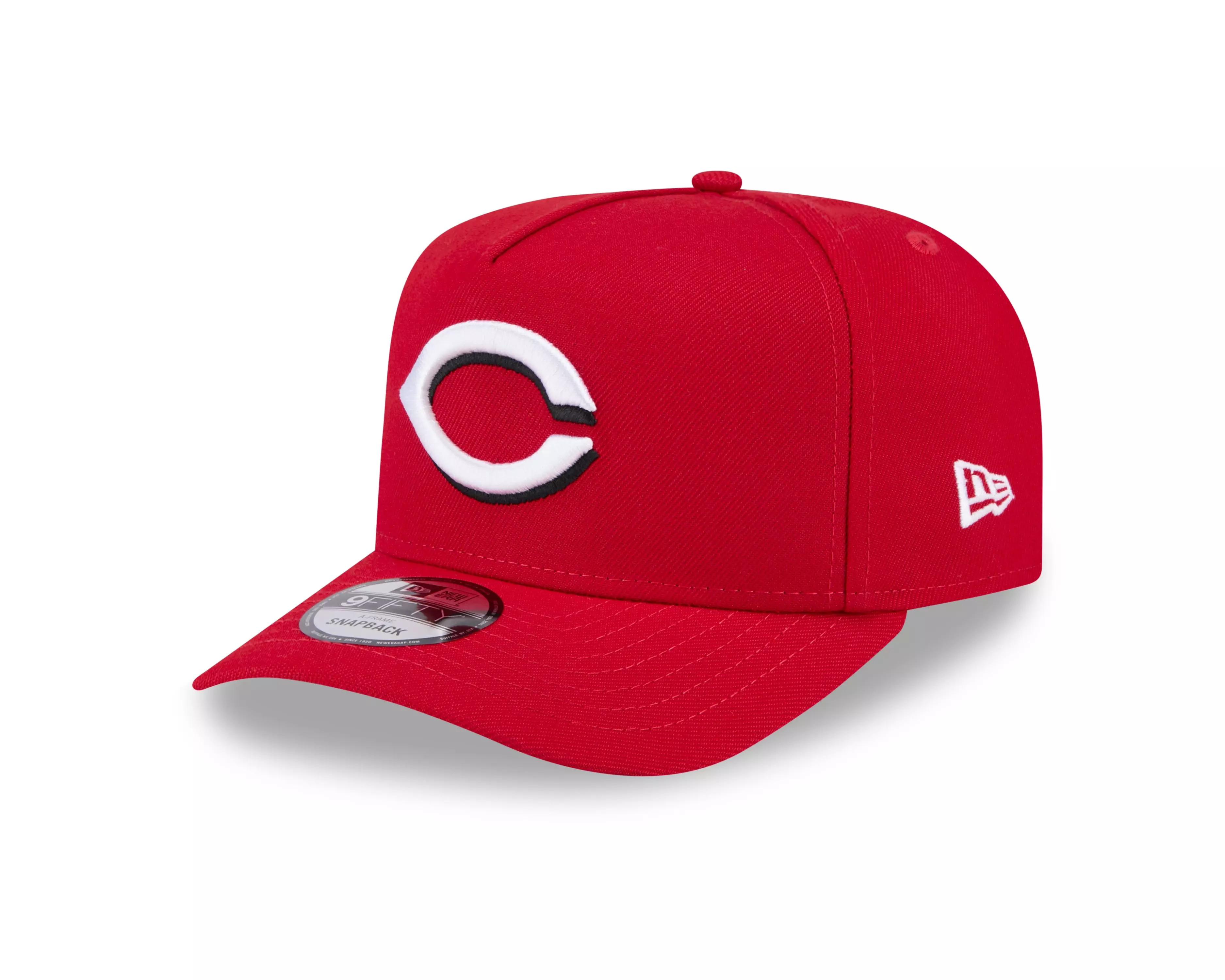 New Era Cincinnati Reds 9FIFTY A-Frame Snapback Hat-Red - RED