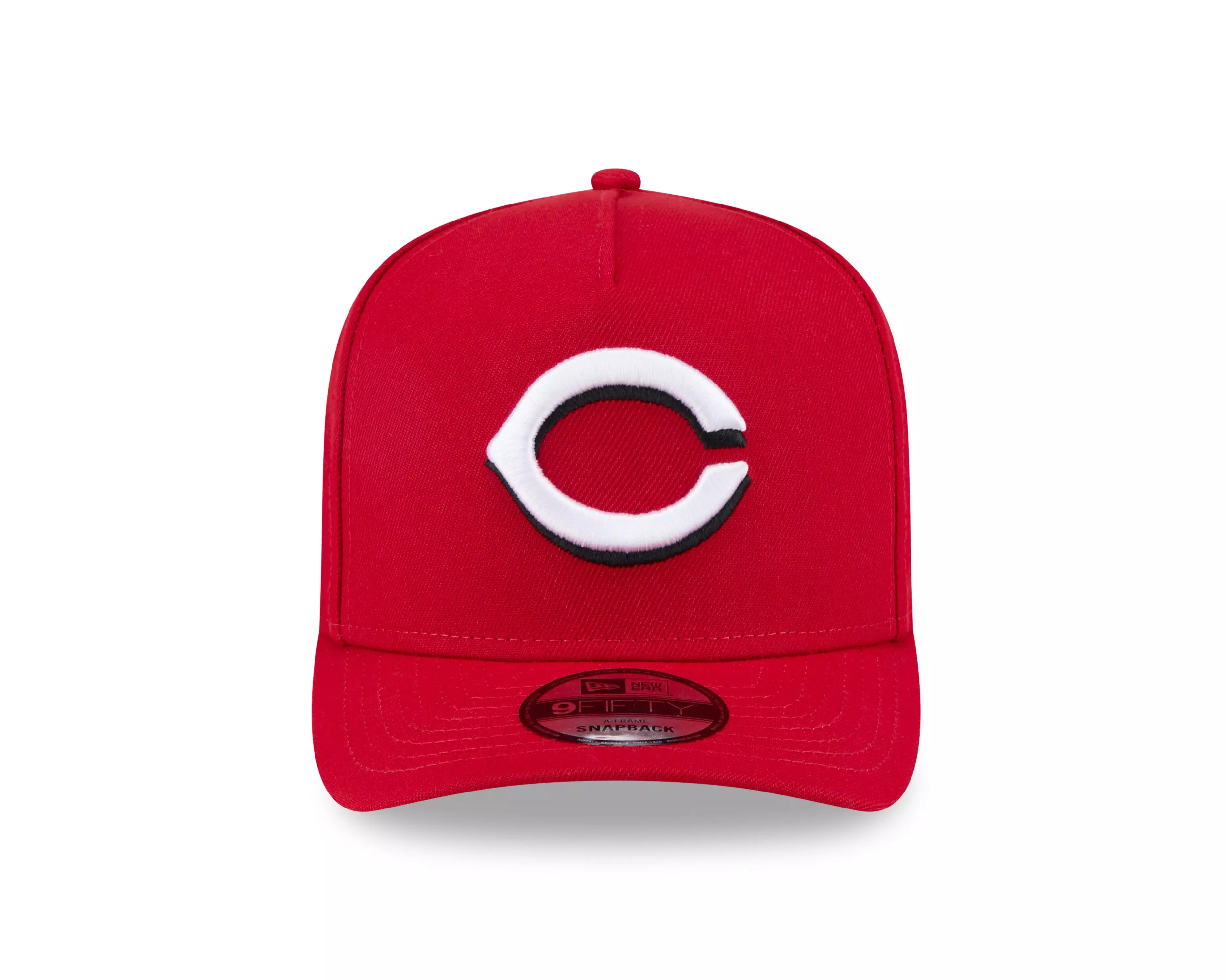 New Era Cincinnati Reds 9FIFTY A-Frame Snapback Hat-Red - RED