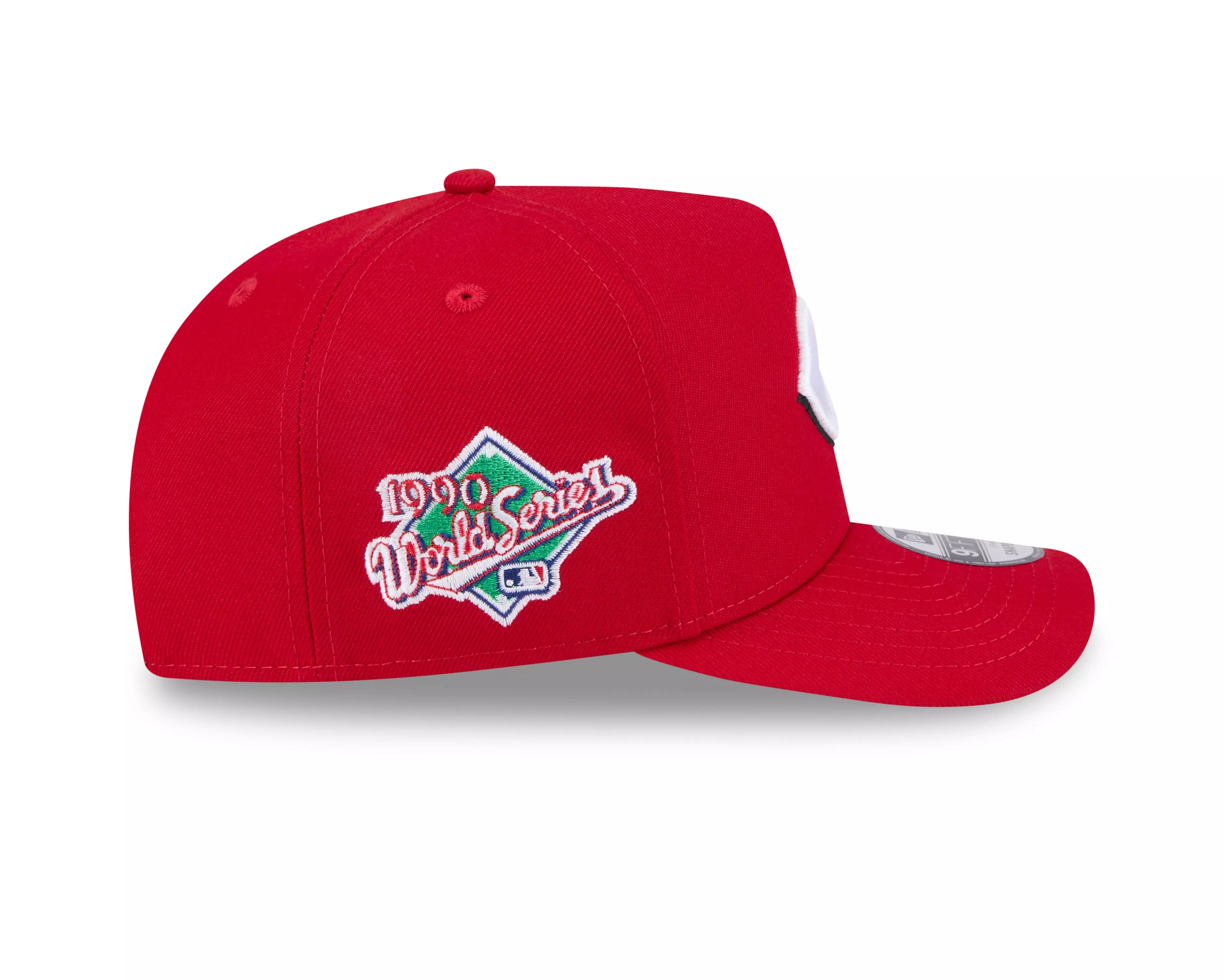 New Era Cincinnati Reds 9FIFTY A-Frame Snapback Hat-Red - RED