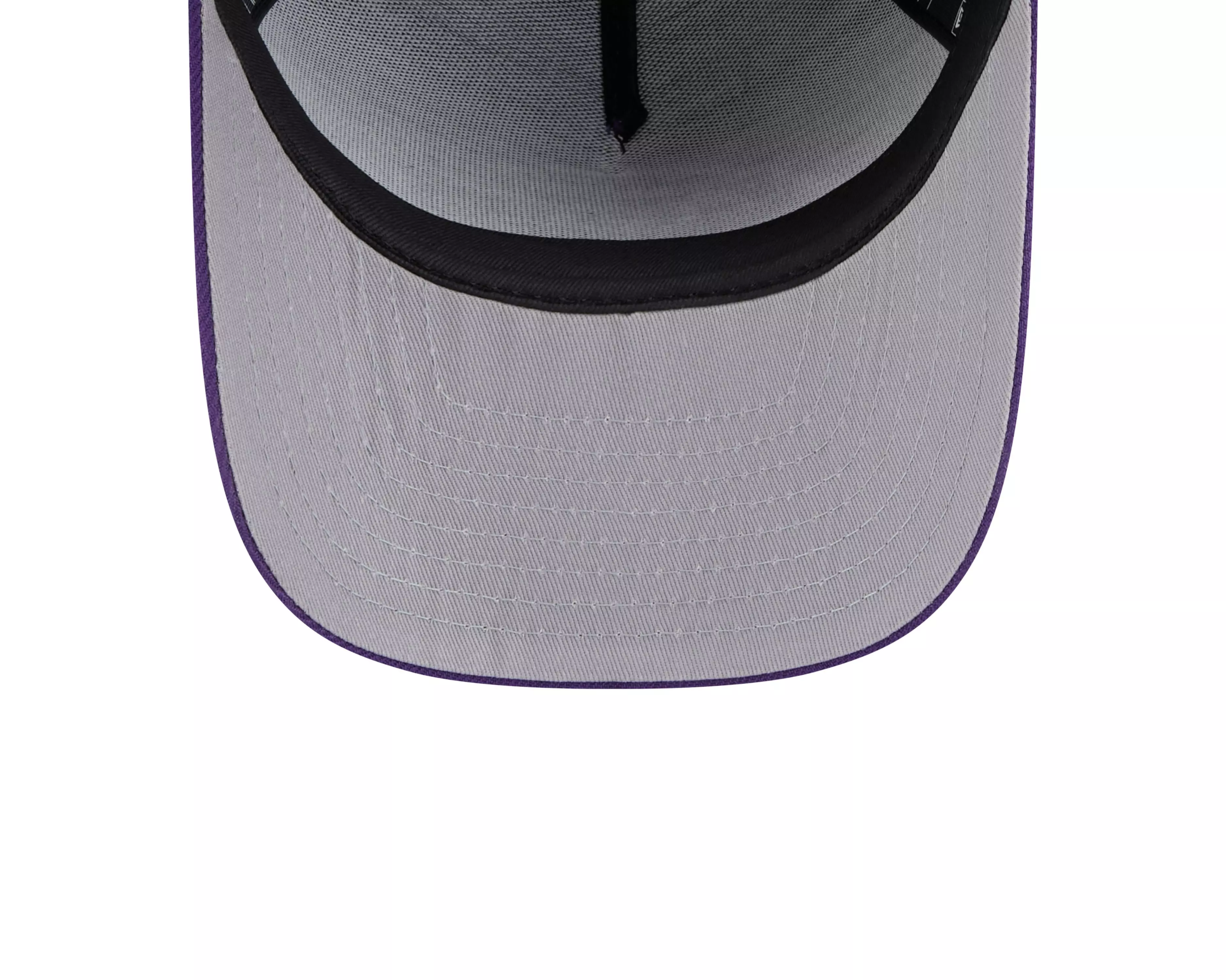 New Era Los Angeles Lakers 9FORTY A-Frame Snapback Hat-Purple - PURPLE