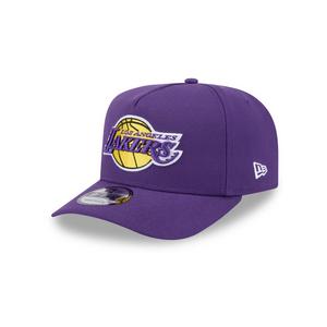 New Era Los Angeles Lakers 9FORTY A-Frame Snapback Hat-Purple