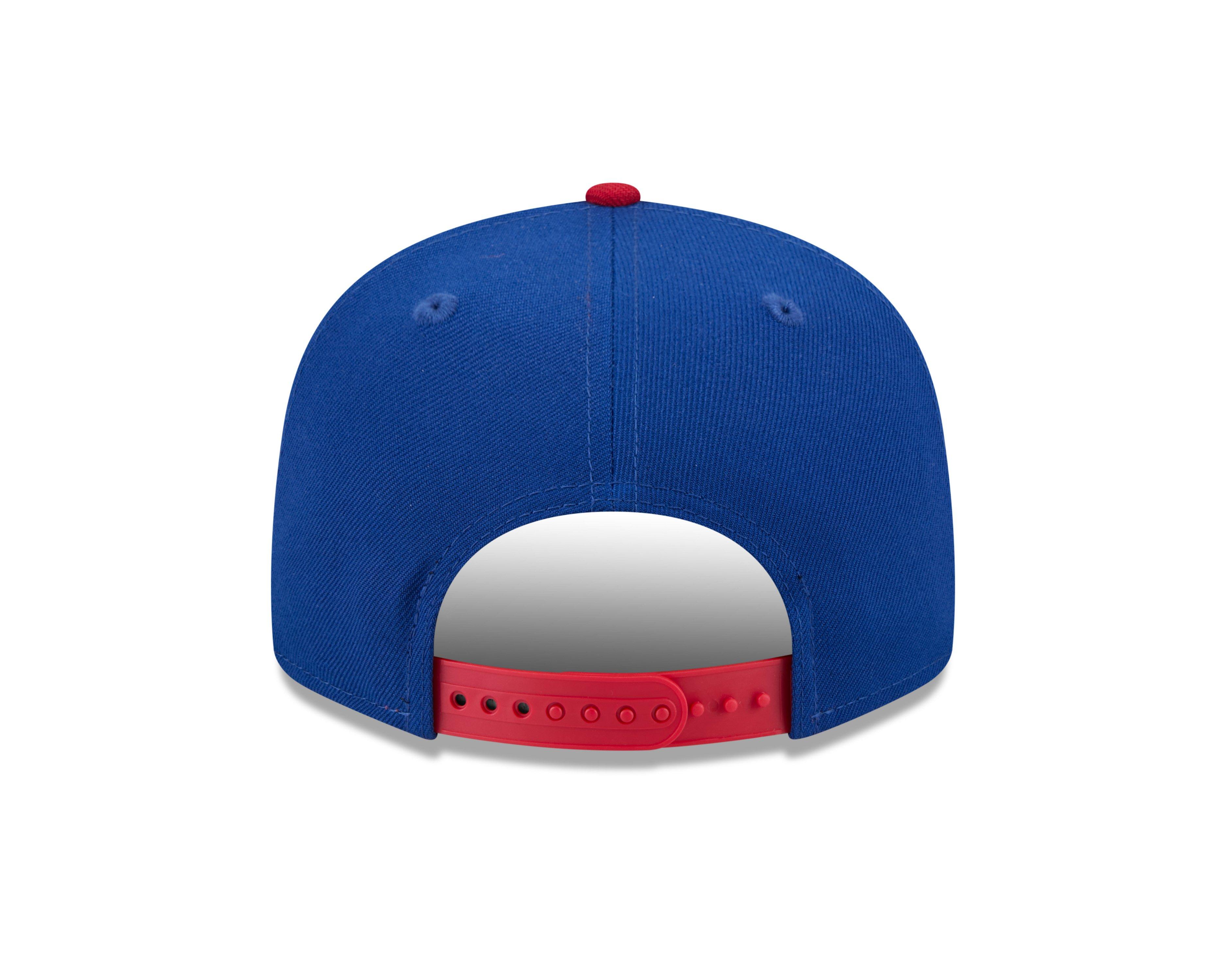 New Era Atlanta Braves 9FIFTY Snapback Hat-Blue/Red